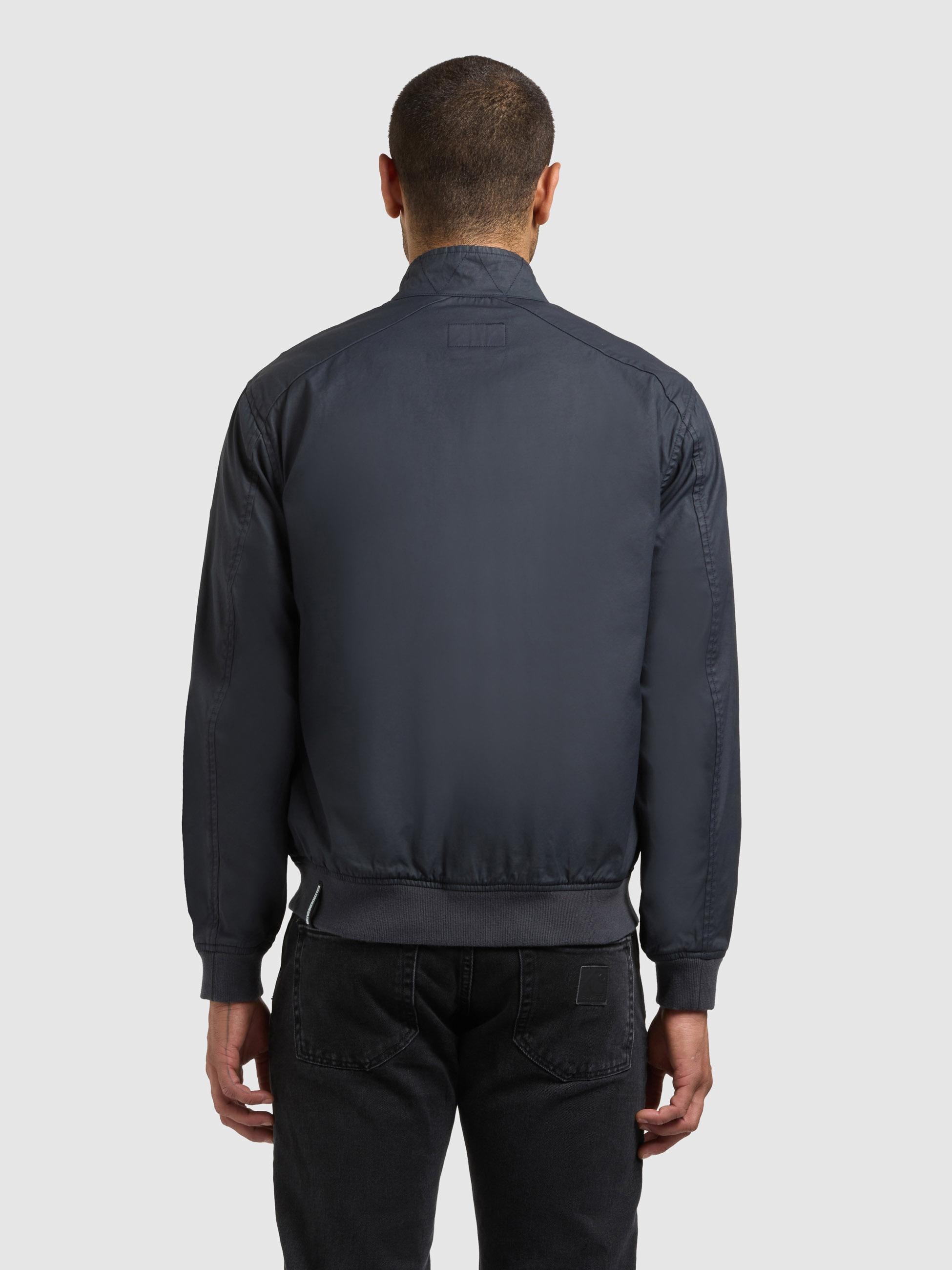 khujo Bomberjacke »Bomberjacke Nabo« ohne Kapuze moderne Herren Fliegerjacke mit Cord am Kragen