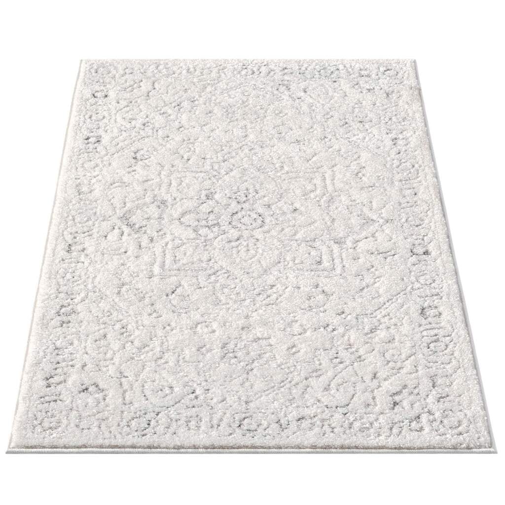 Carpet City Teppich »LOUNGE 0638« rechteckig 15 mm Höhe Kurzflor-Teppich Modern, Hoch-Tief-Struktur,  Wohnzimmer, Schlafzimmer