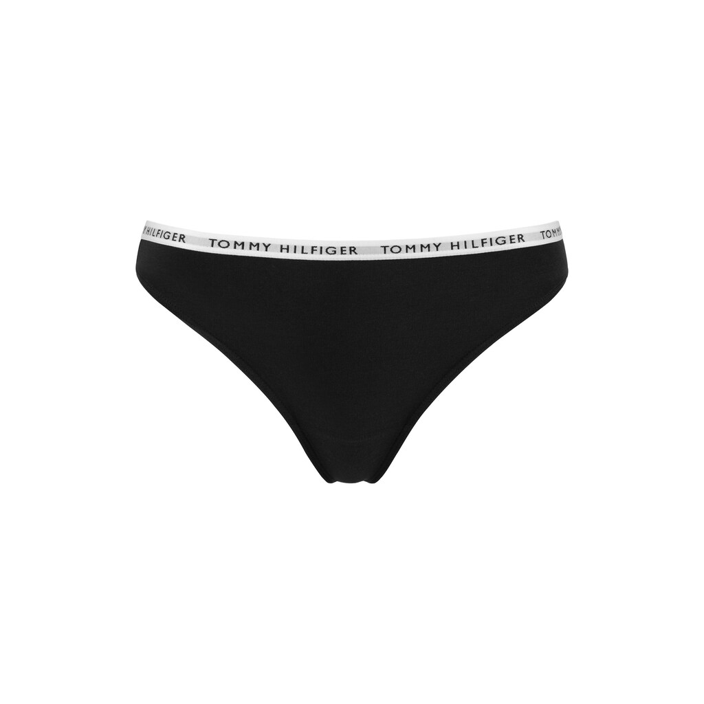 Tommy Hilfiger Underwear String, (3 St.), mit schmalem Logobündchen
