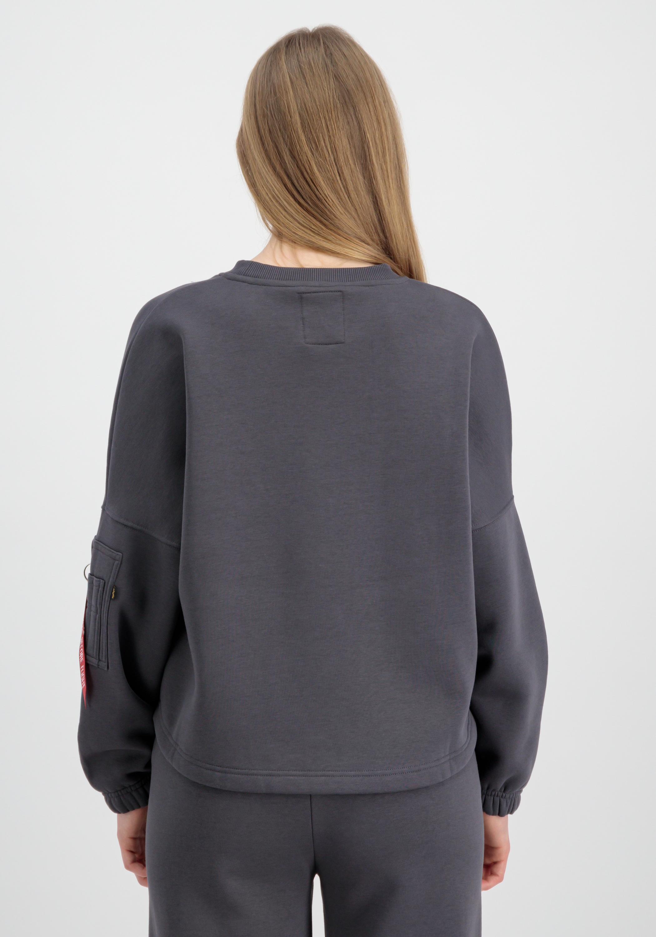 Alpha Industries Sweater »ALPHA INDUSTRIES Women - Sweatshirts X-Fit Label OS Sweater Wmn«