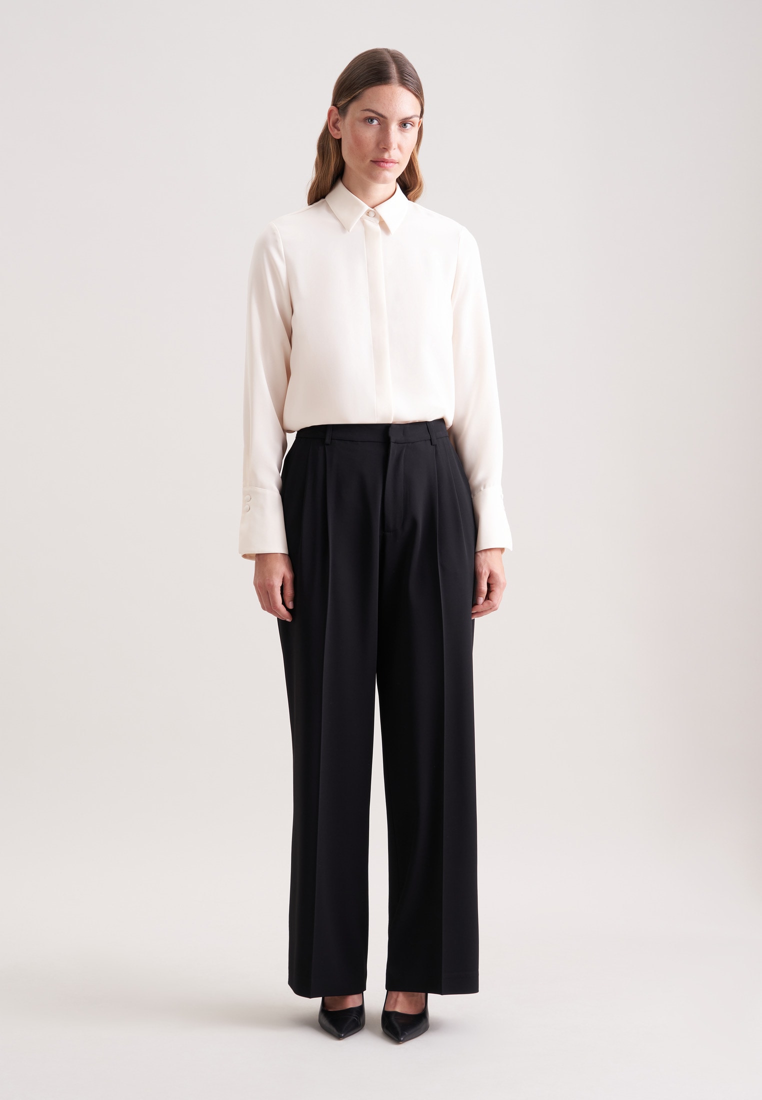 seidensticker Hemdbluse 1/1 Kragen Uni