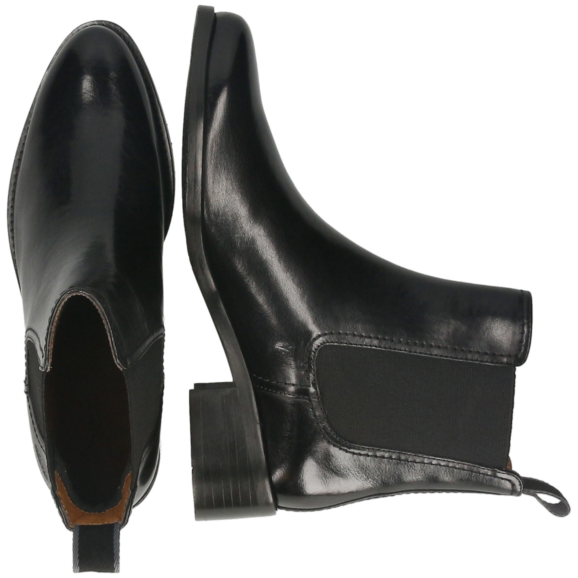 Melvin & Hamilton Stiefelette »Kaya 1 vegetabil gegerbt«, Chelseaboot, Kurzstiefel, Boot mit Lederinnenausstattung