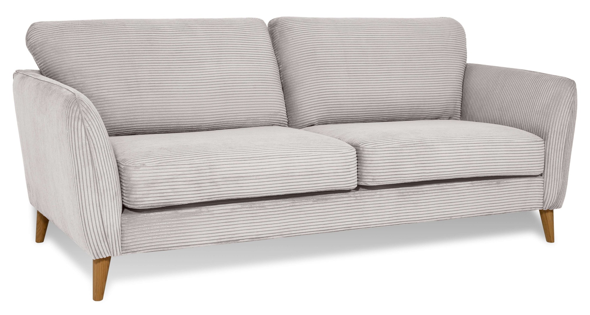 Home affaire 2-Sitzer »MARSEILLE Sofa 170 cm«, Massivholzbeine Eiche, Landhausstil, Wellenunterfederung