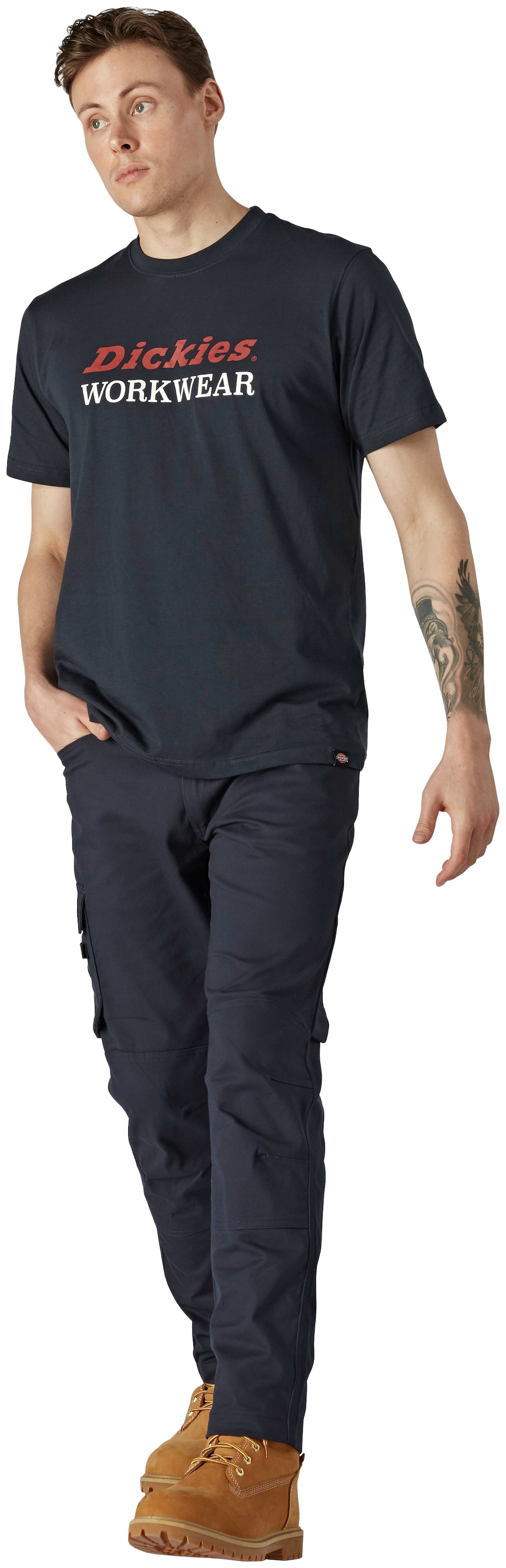 Dickies T-Shirt aus tlg.), Baumwolle OTTO (Set, 3 bei online bestellen »Rutland-Graphic«