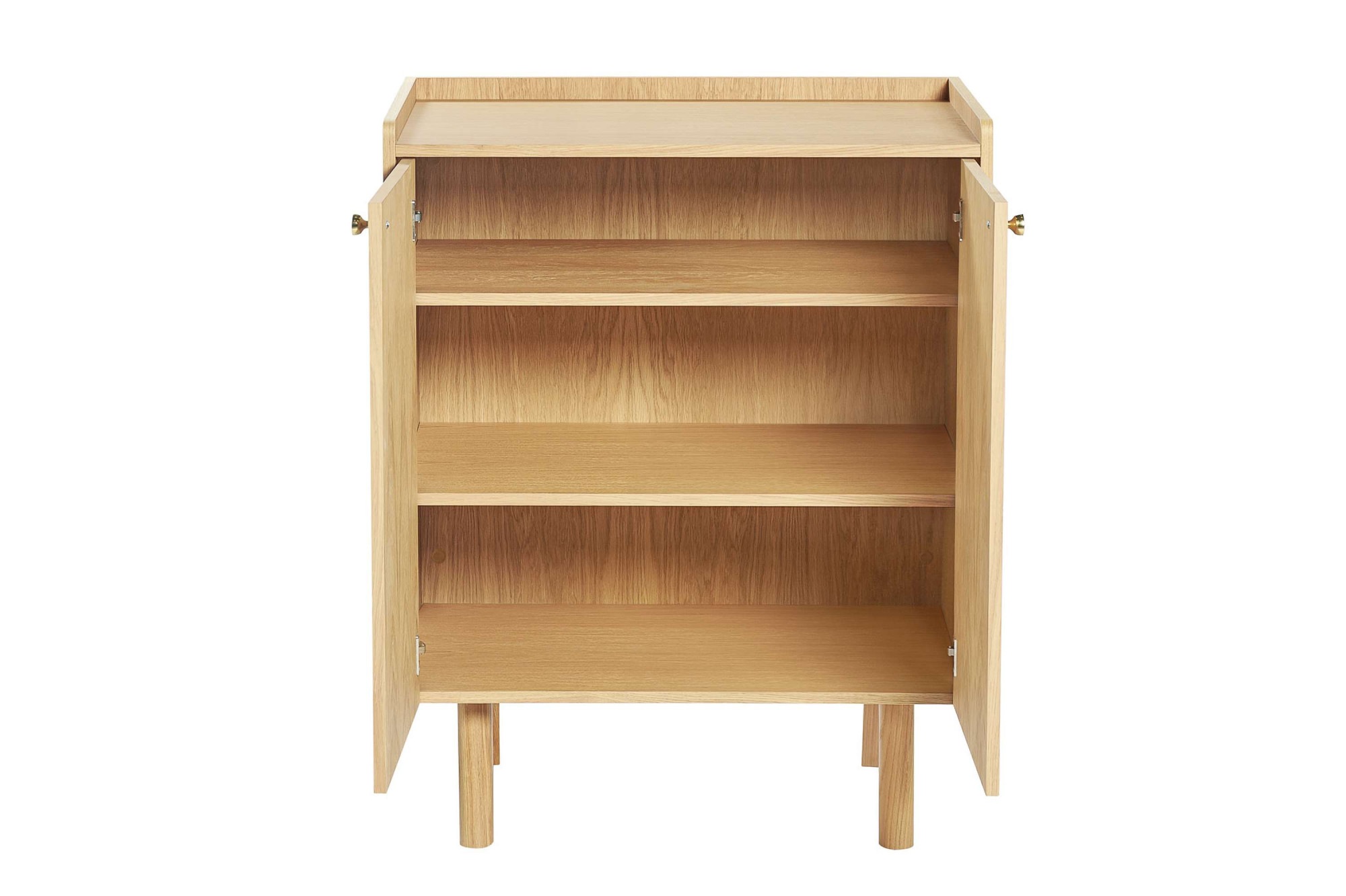 Woodman Kommode »Nice«, Breite 75 cm, 2-türig, mit Echtholzfurnier aus Eiche, FSC®