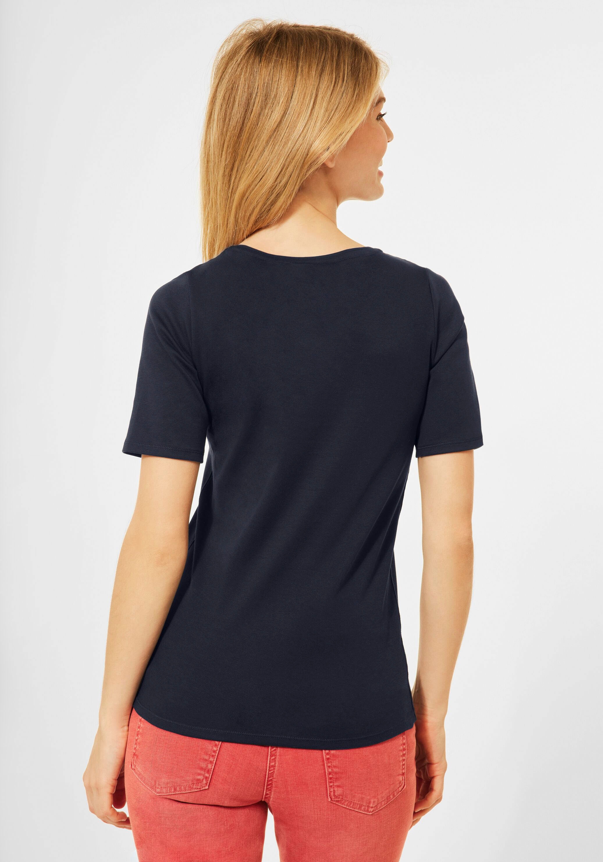 Cecil T-Shirt »Lena«, in bei OTTO Unifarbe online