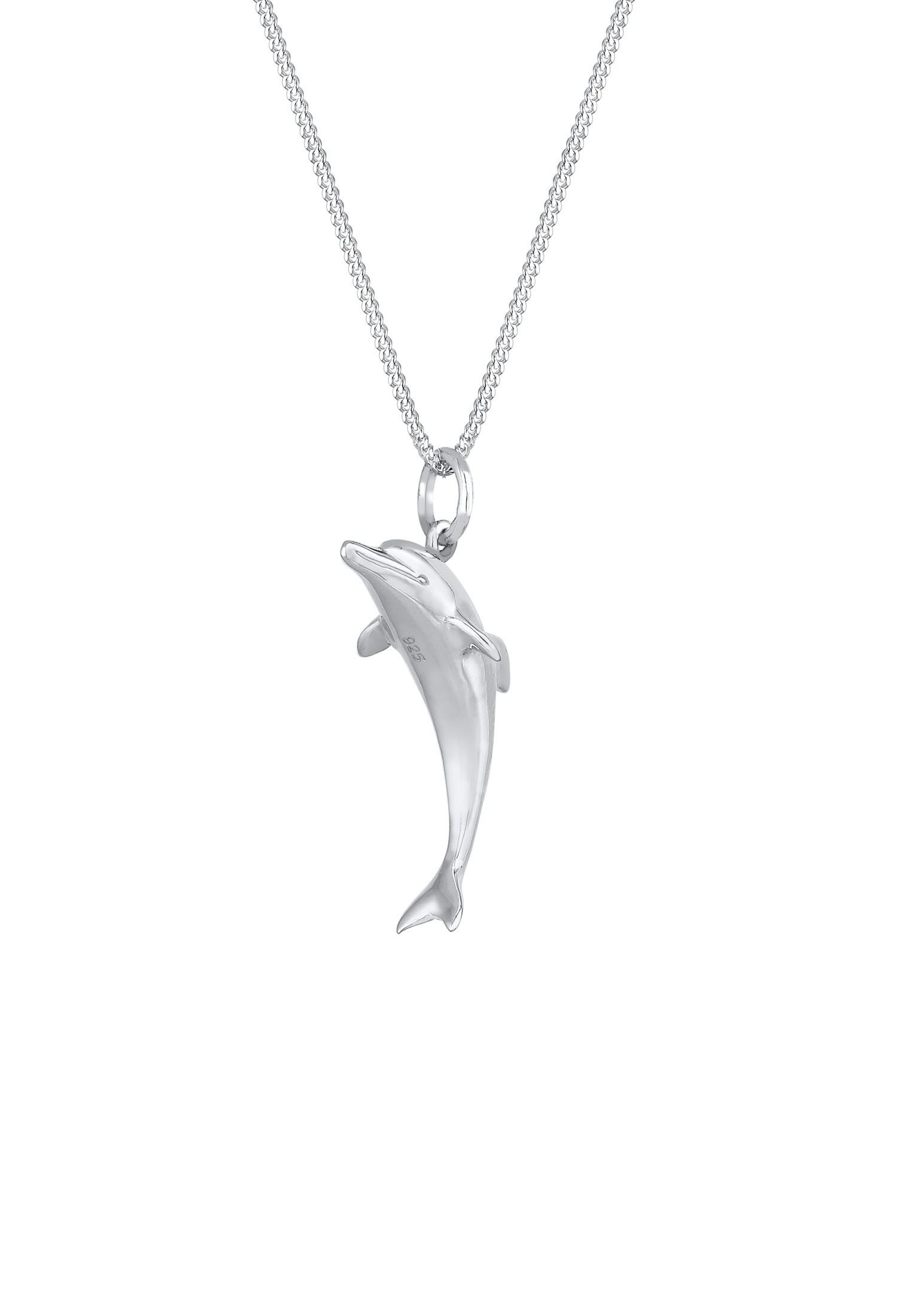 Elli Kette mit Anhänger »Halskette Anhänger Delphin 925 Sterling Silber«