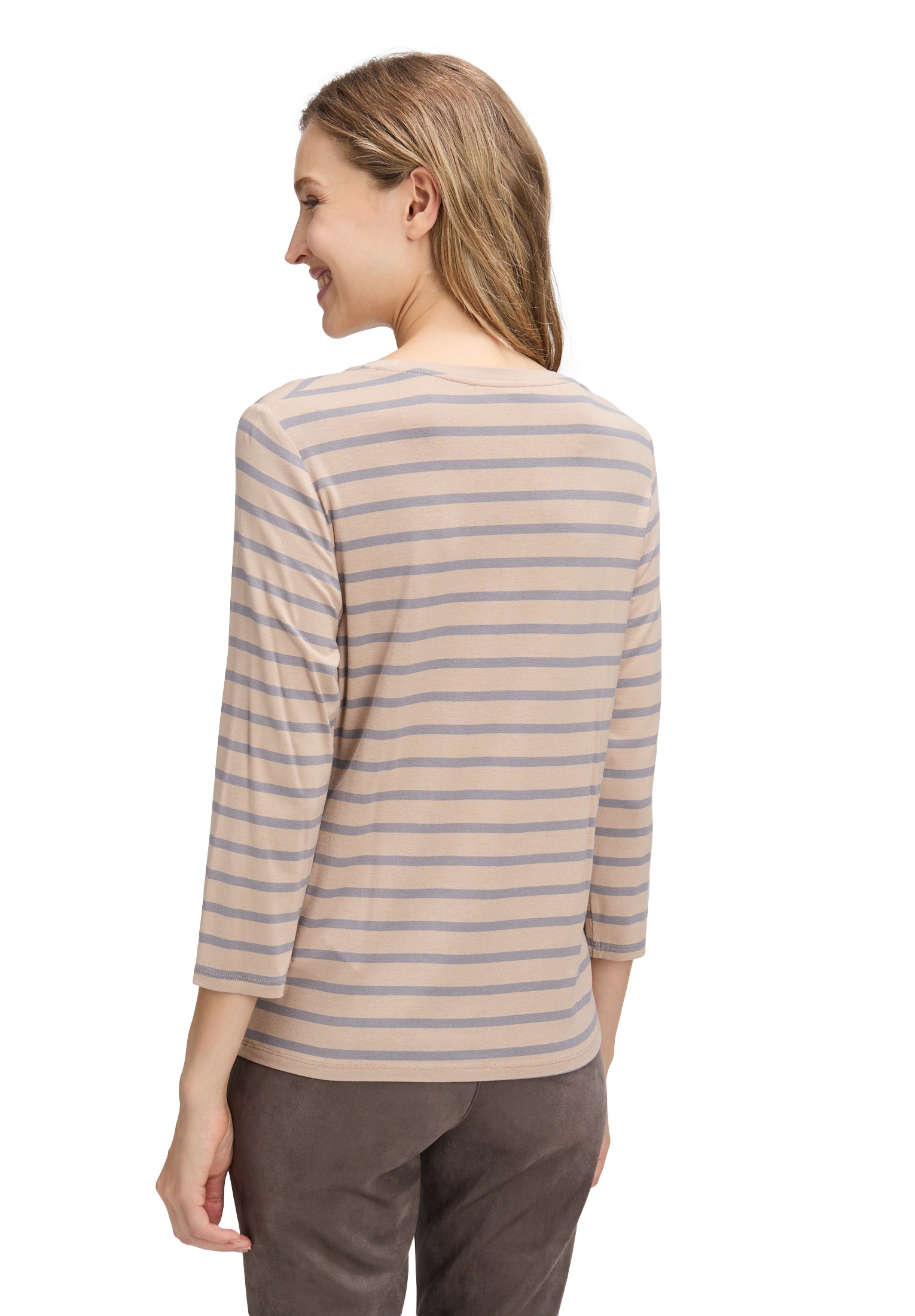 Betty Barclay Langarmshirt »Ringelshirt mit Schmucksteinen«