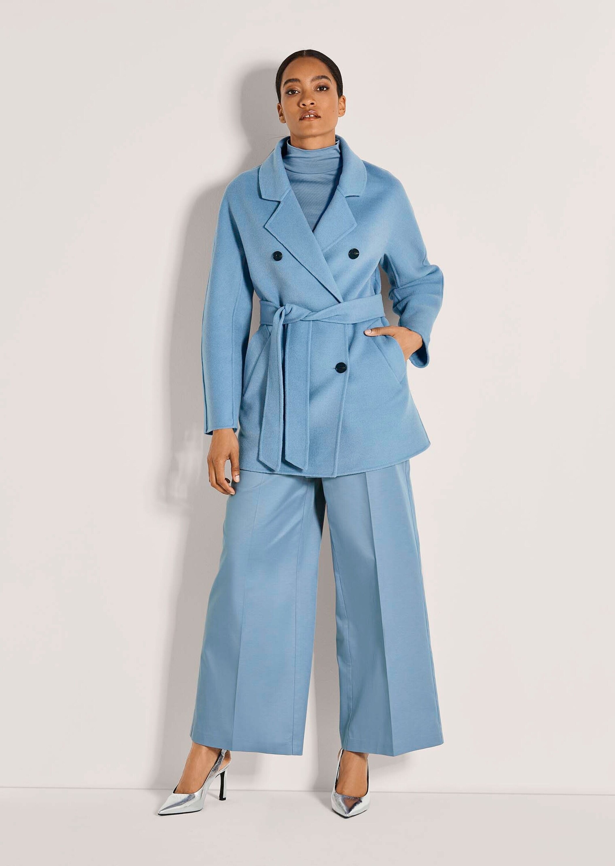 MADELEINE Langmantel »Doubleface-Mantel Doubleface-Mantel mit Bindegürtel«