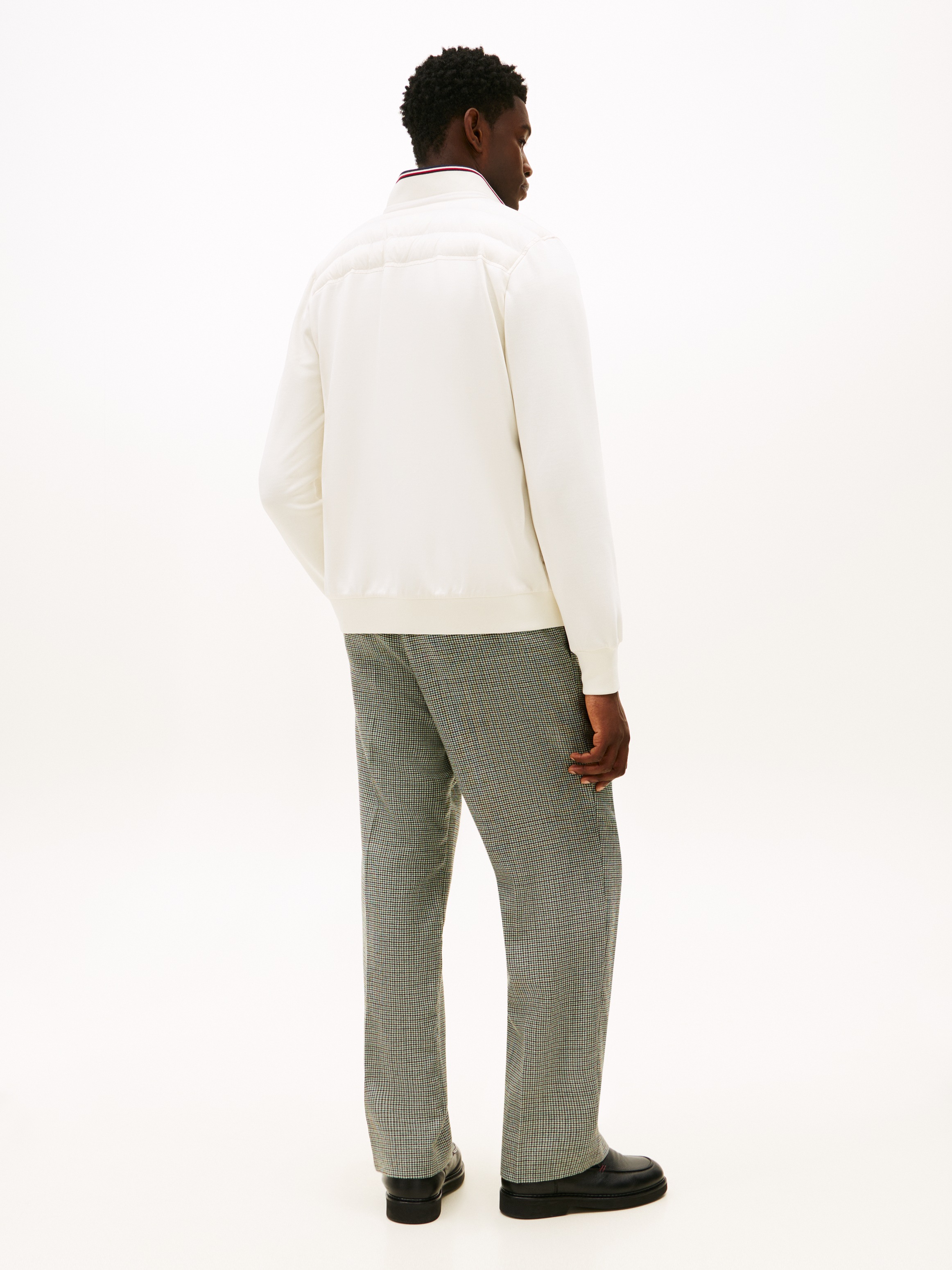 Tommy Hilfiger Steppjacke »MIX MEDIA mit Stehkragen« unifarben, casual, regular fit, Baumwollmix,