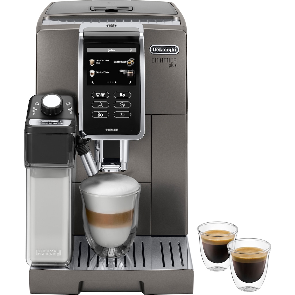 De'Longhi Kaffeevollautomat »Dinamica Plus ECAM 370.95.T«