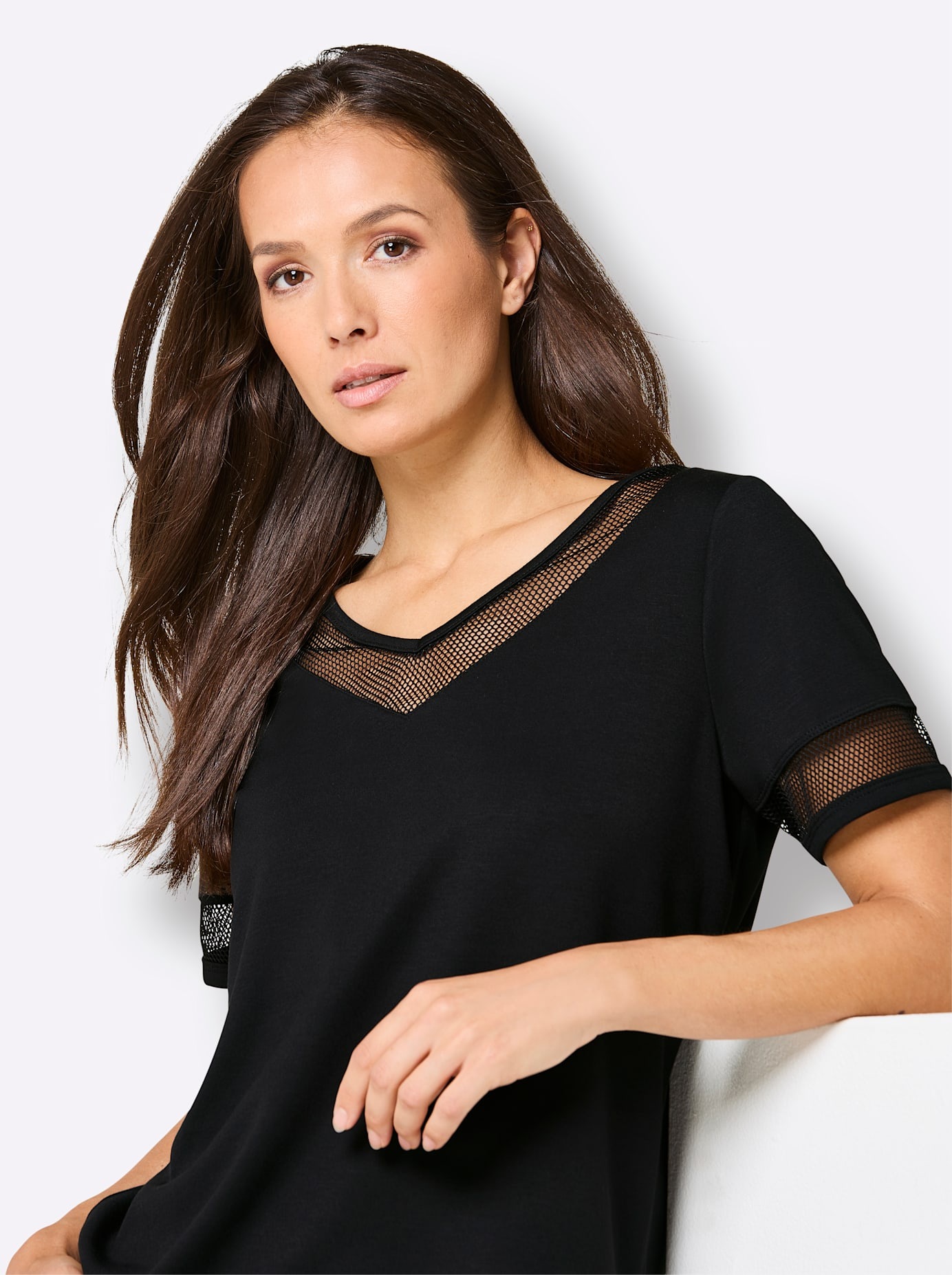 CREATION L PREMIUM Kurzarmshirt »Shirt« 1 tlg.