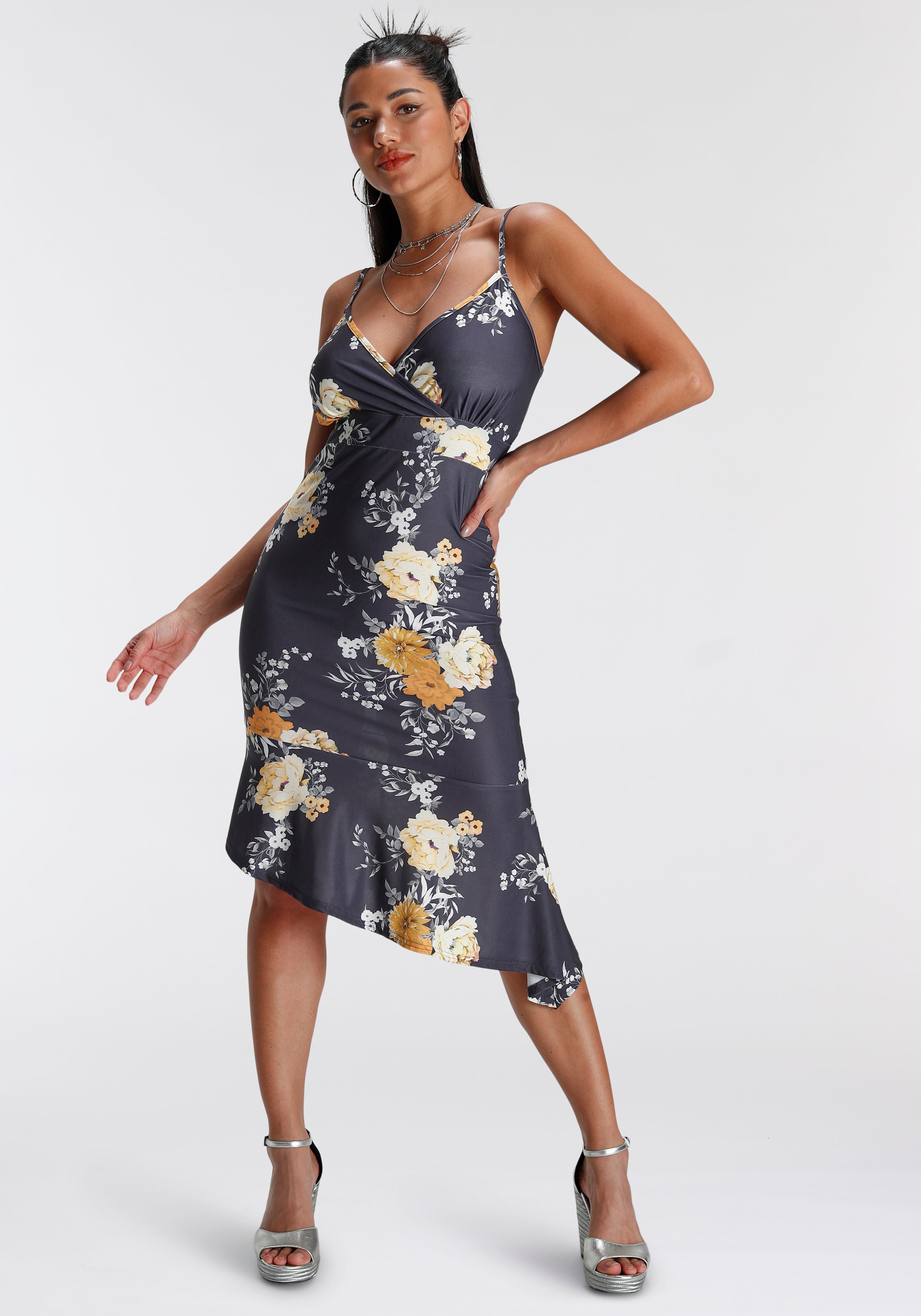 Melrose Midikleid, im Flower-Design kaufen