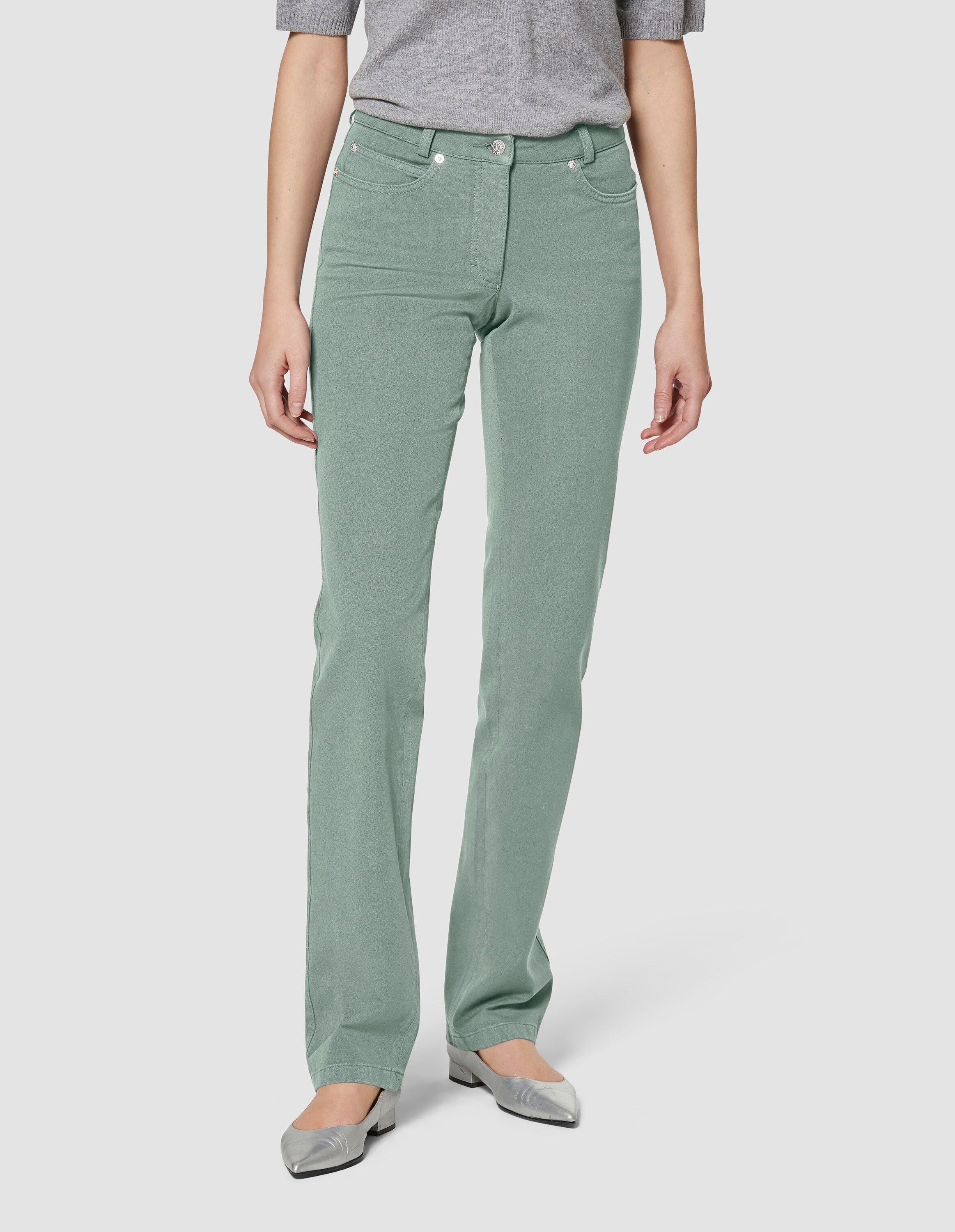 MADELEINE Regular-fit-Jeans »Denimhose Schmale Jeans im Five-Pocket-Style«