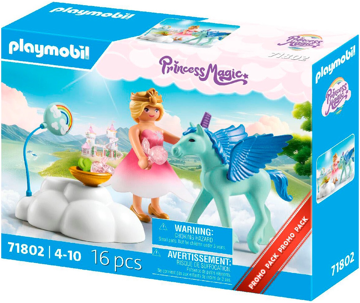 Playmobil® Konstruktions-Spielset »Pegasus-Geburtstag (71802), Playmobil Magic«, (16 St.), Made in Europe
