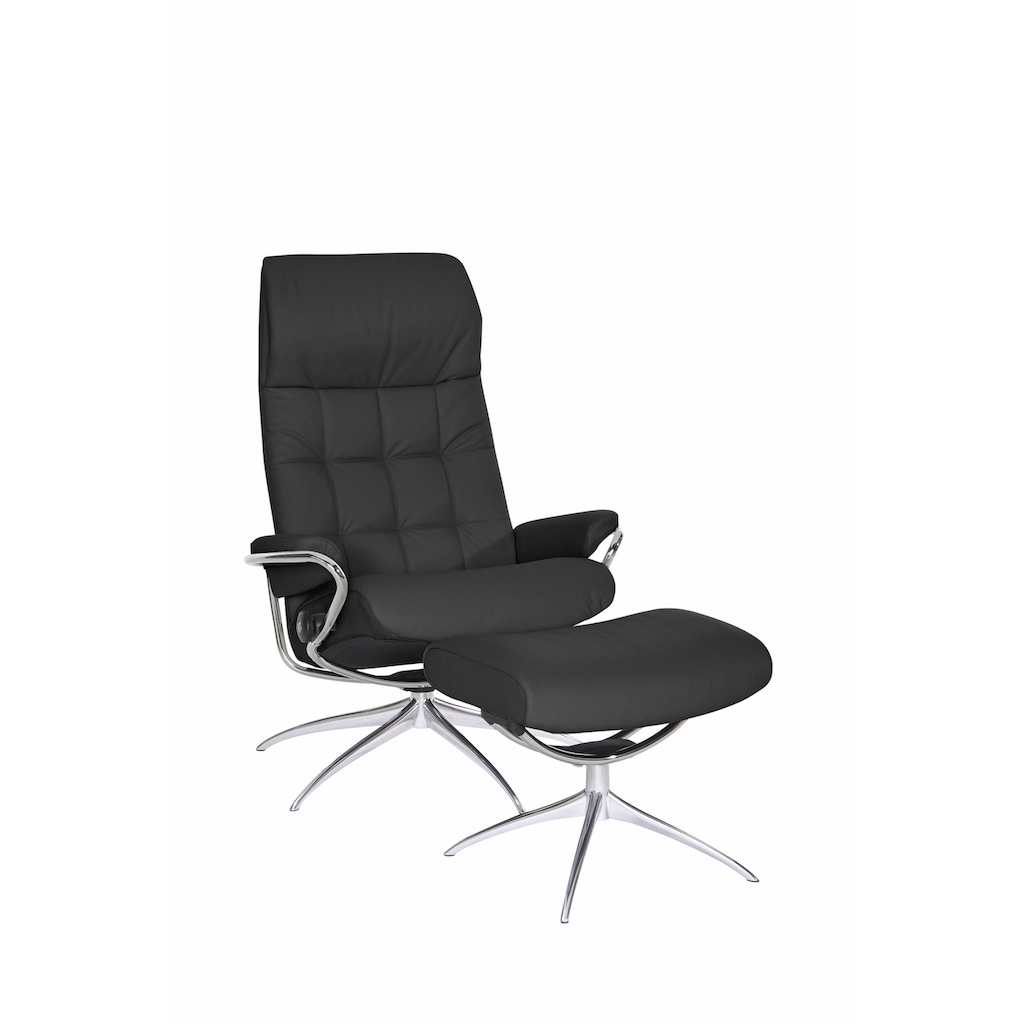 Stressless® Relaxsessel »London«, (Set, Relaxsessel mit Hocker)