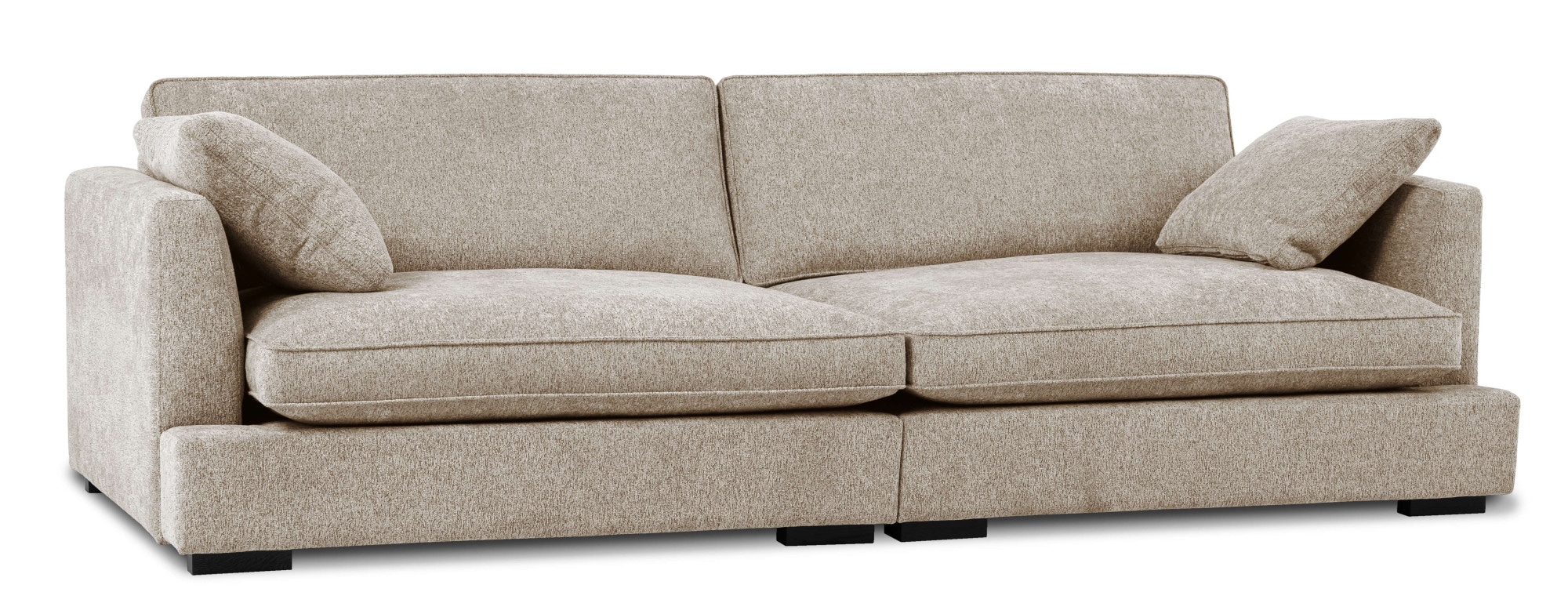 Guido Maria Kretschmer Home&Living Big-Sofa »Annera«, weicher Sitzkomfort, mit extra tiefen Sitzflächen, Füllung mit Federn