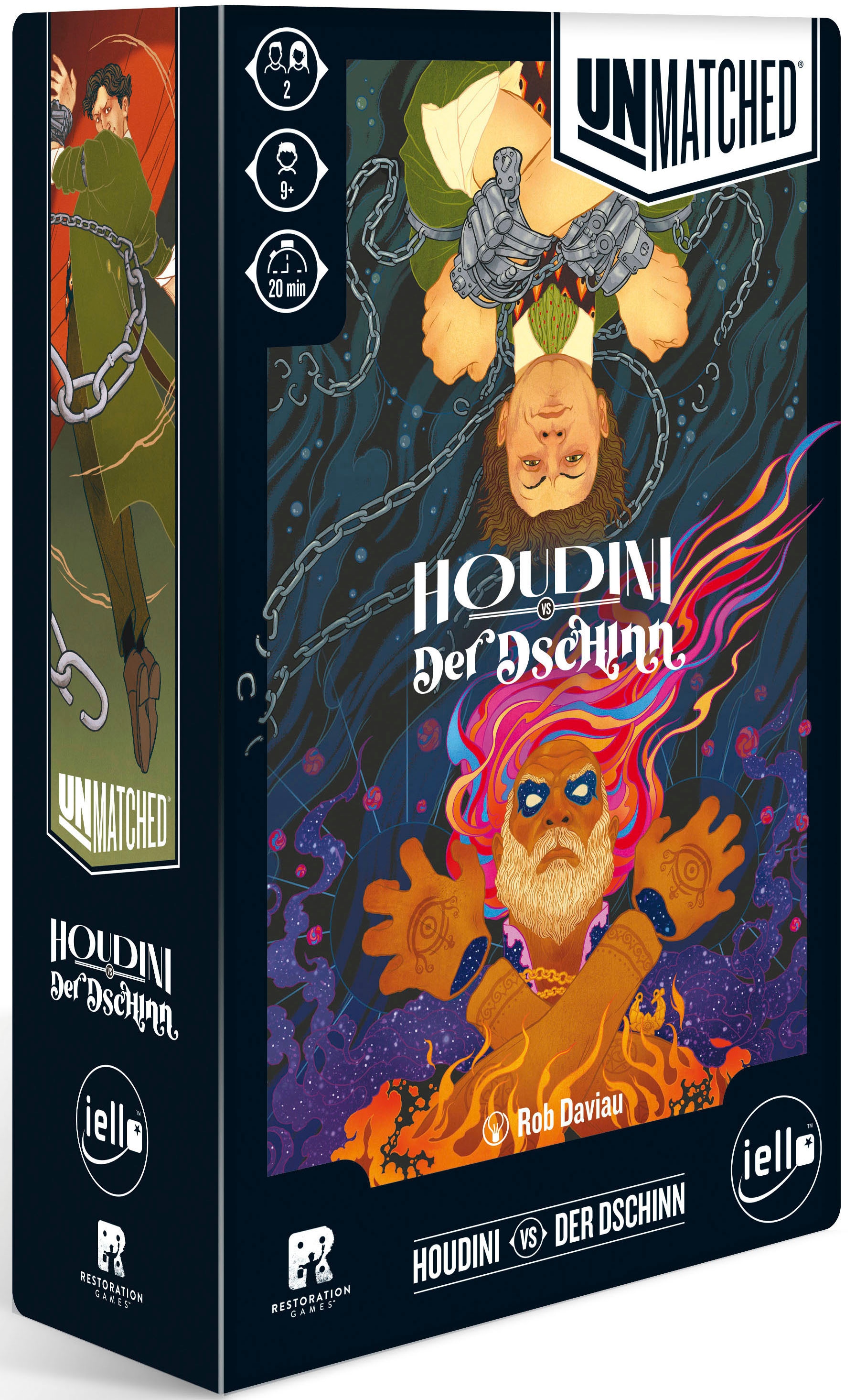 iello Spiel »Unmatched: Houdini vs Der Dschinn«