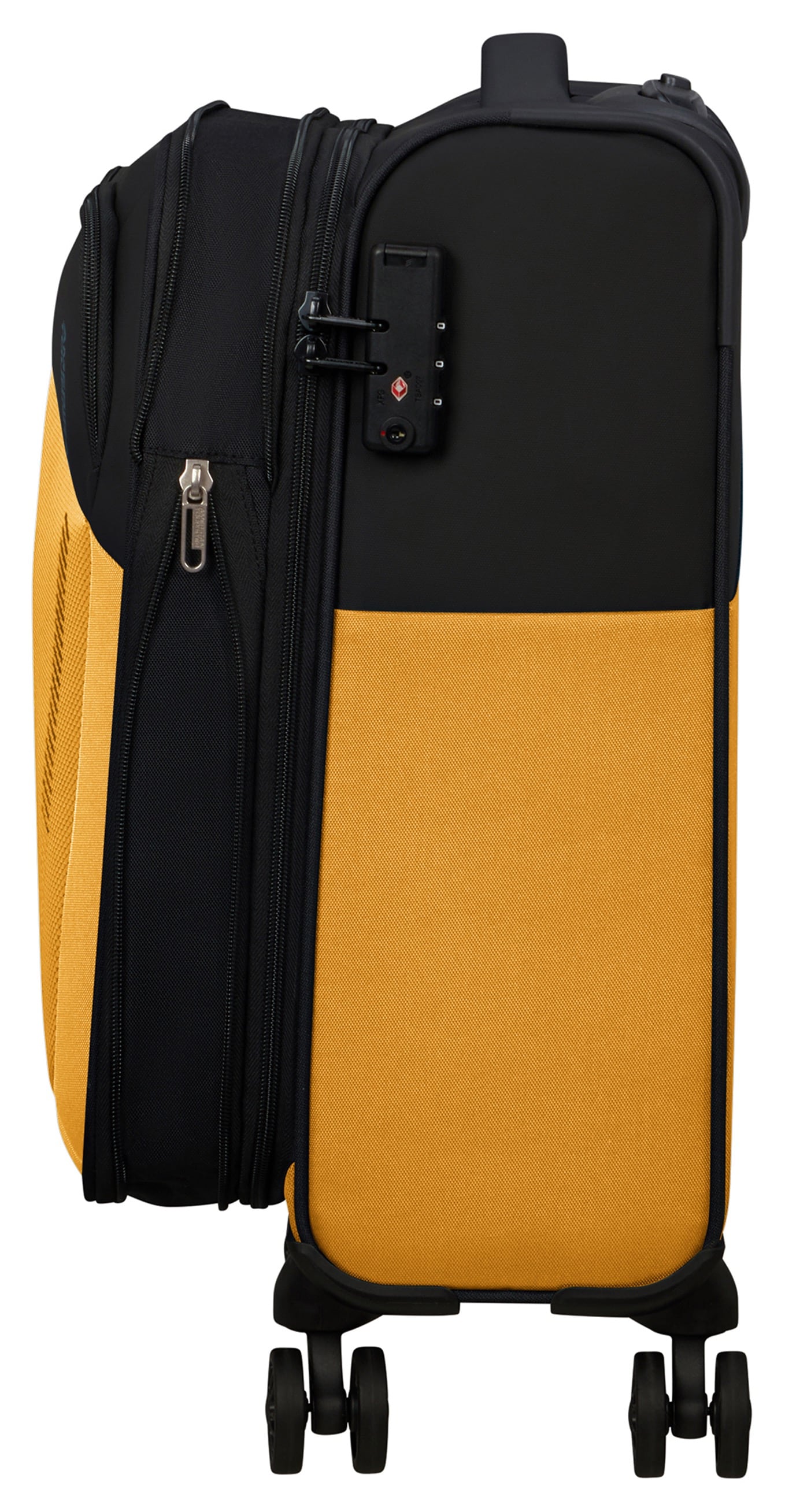 American Tourister® Weichgepäck-Trolley »DARING DASH 55 exp«, 4 Rollen, Handgepäck-Koffer Reisegepäck Koffer TSA-Zahlenschloss erweiterbar