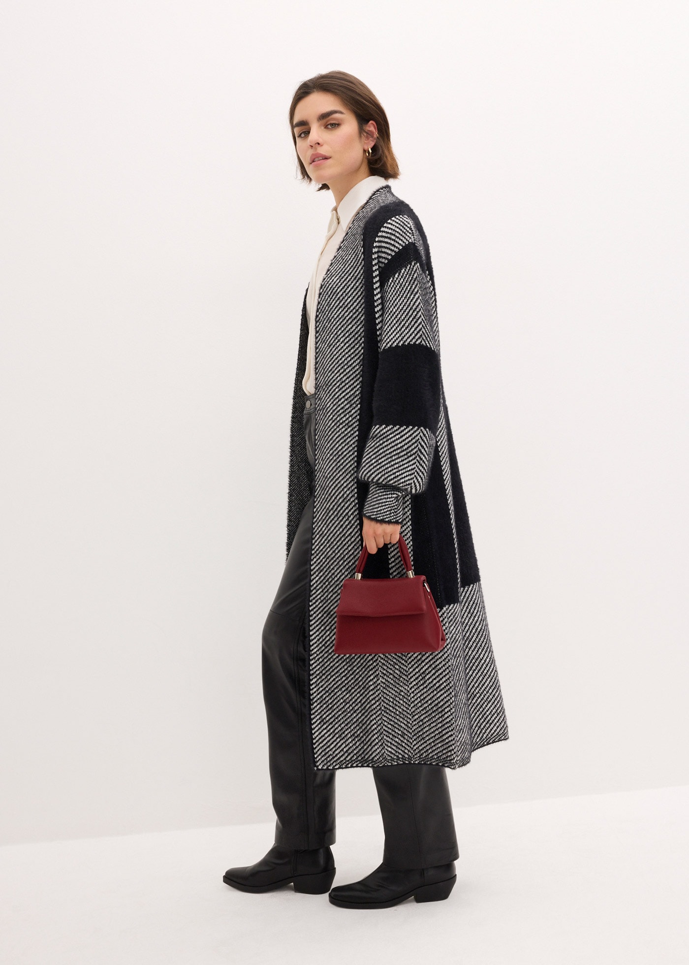 bonprix Strickmantel »Strickmantel« Strickmantel