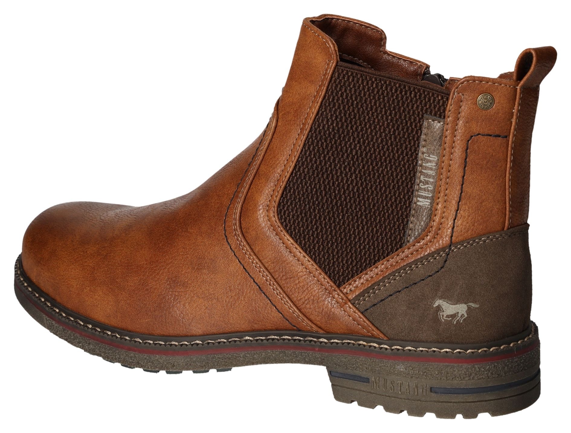 Mustang Shoes Chelseaboots, Stiefelette, Business Schuh im klassischen Design, Weite G