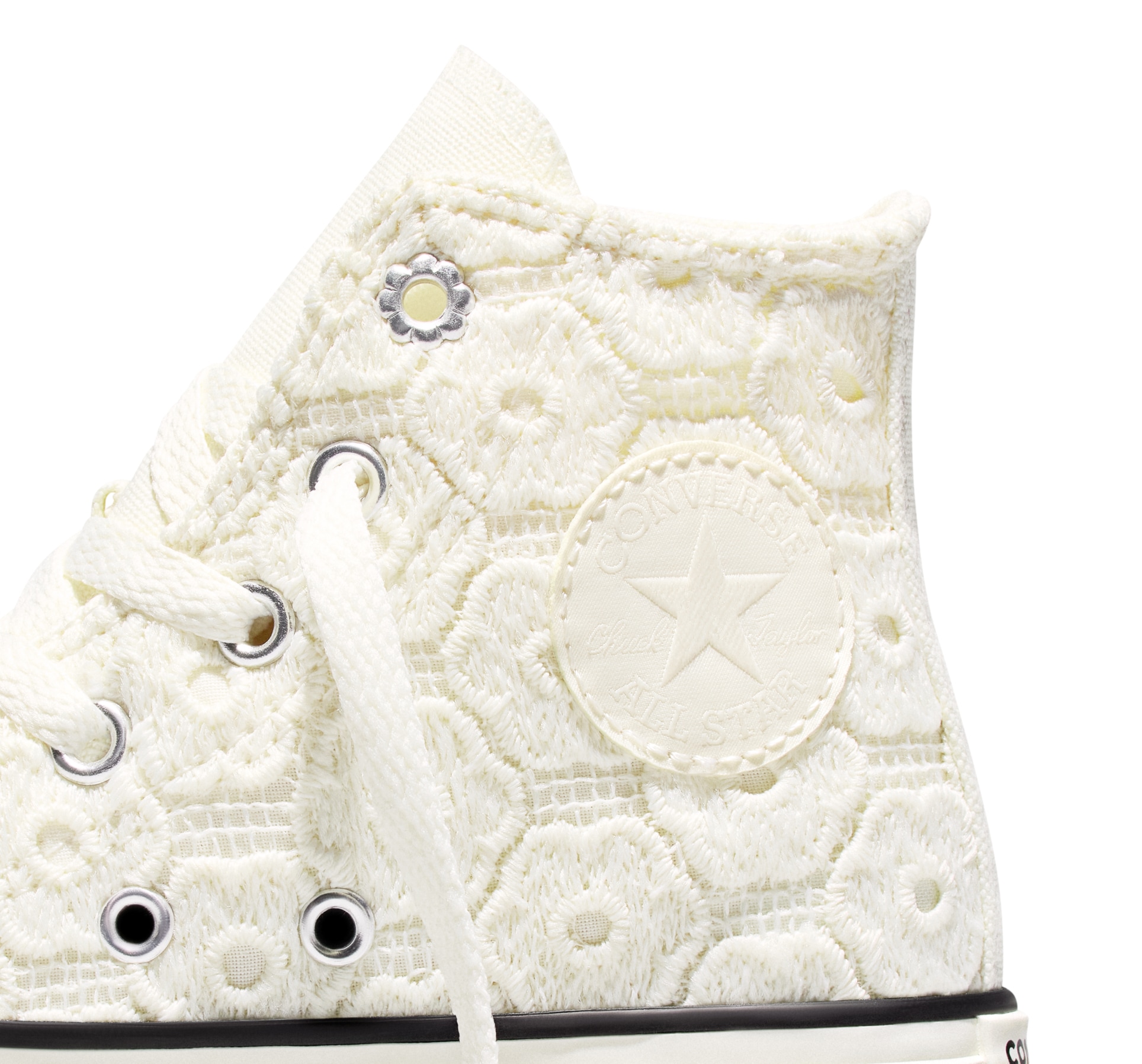 Converse Sneaker »CHUCK TAYLOR ALL STAR EVA LIFT PLATFORM FLORAL CROCHET«  für sportliche Aktivitäten, mit leicht profiliertem Laufsohlenprofil
