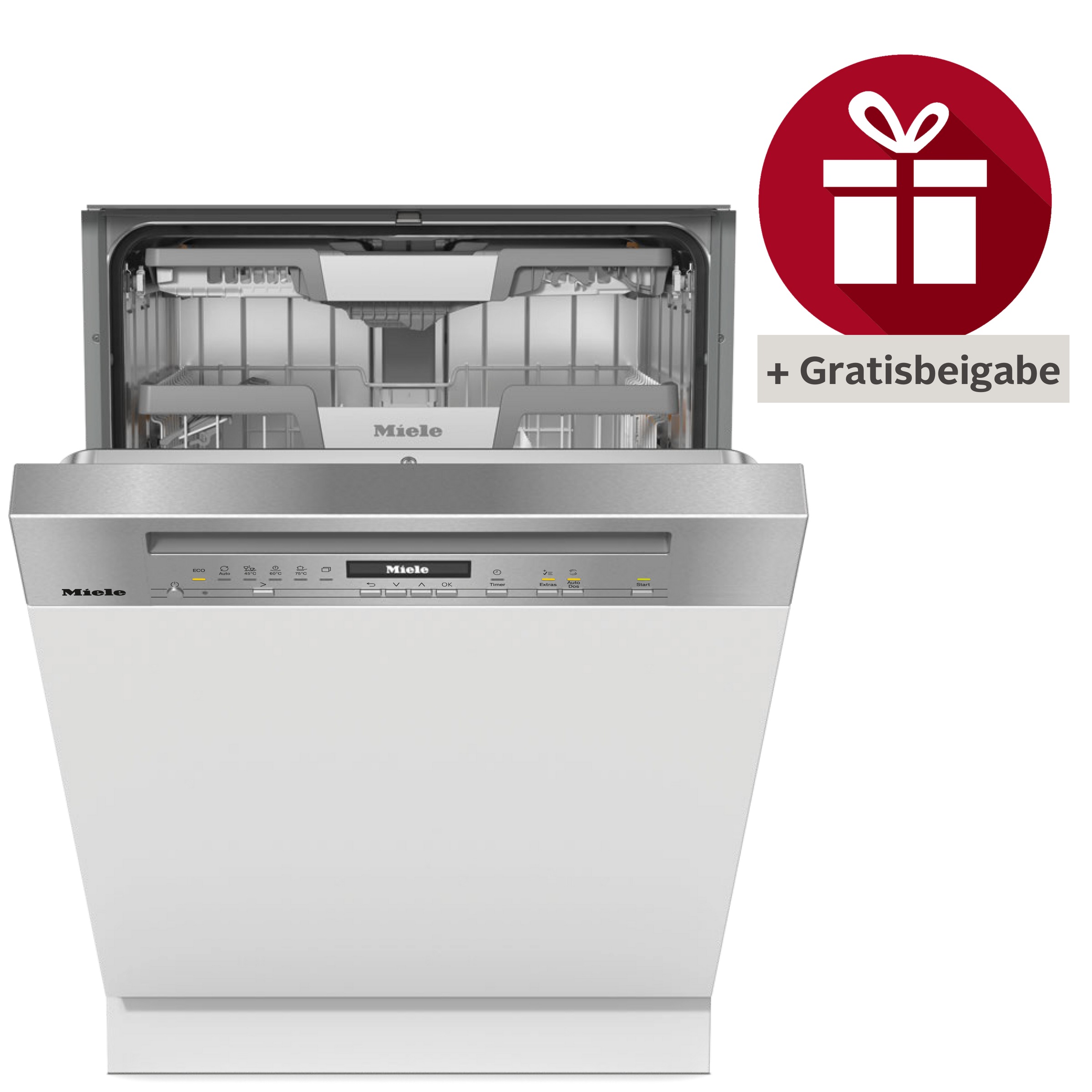 Miele teilintegrierbarer Geschirrspüler »G 7137 SCi XXL AD 125 Edition«, 14 Maßgedecke