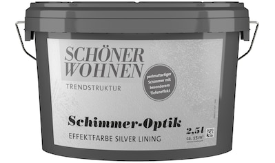 SCHÖNER WOHNEN FARBE Wand- und Deckenfarbe »TRENDSTRUKTUR Schimmer-Optik Effektfarbe«