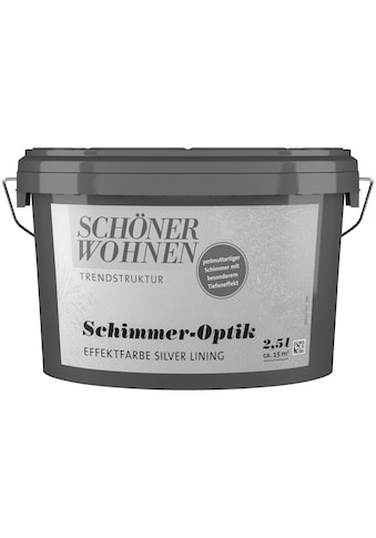 SCHÖNER WOHNEN-Kollektion Wand- und Deckenfarbe »Schimmer-Optik Effektfarbe silver... kaufen