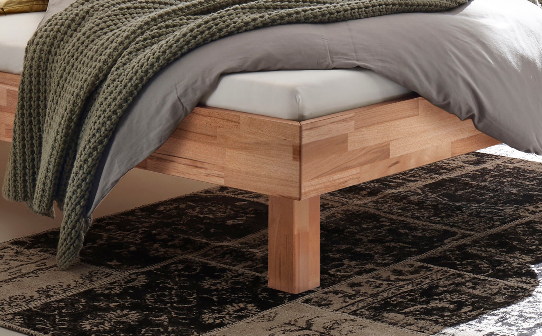 HASENA Holzbett »Prato« Fußhöhe 20 cm