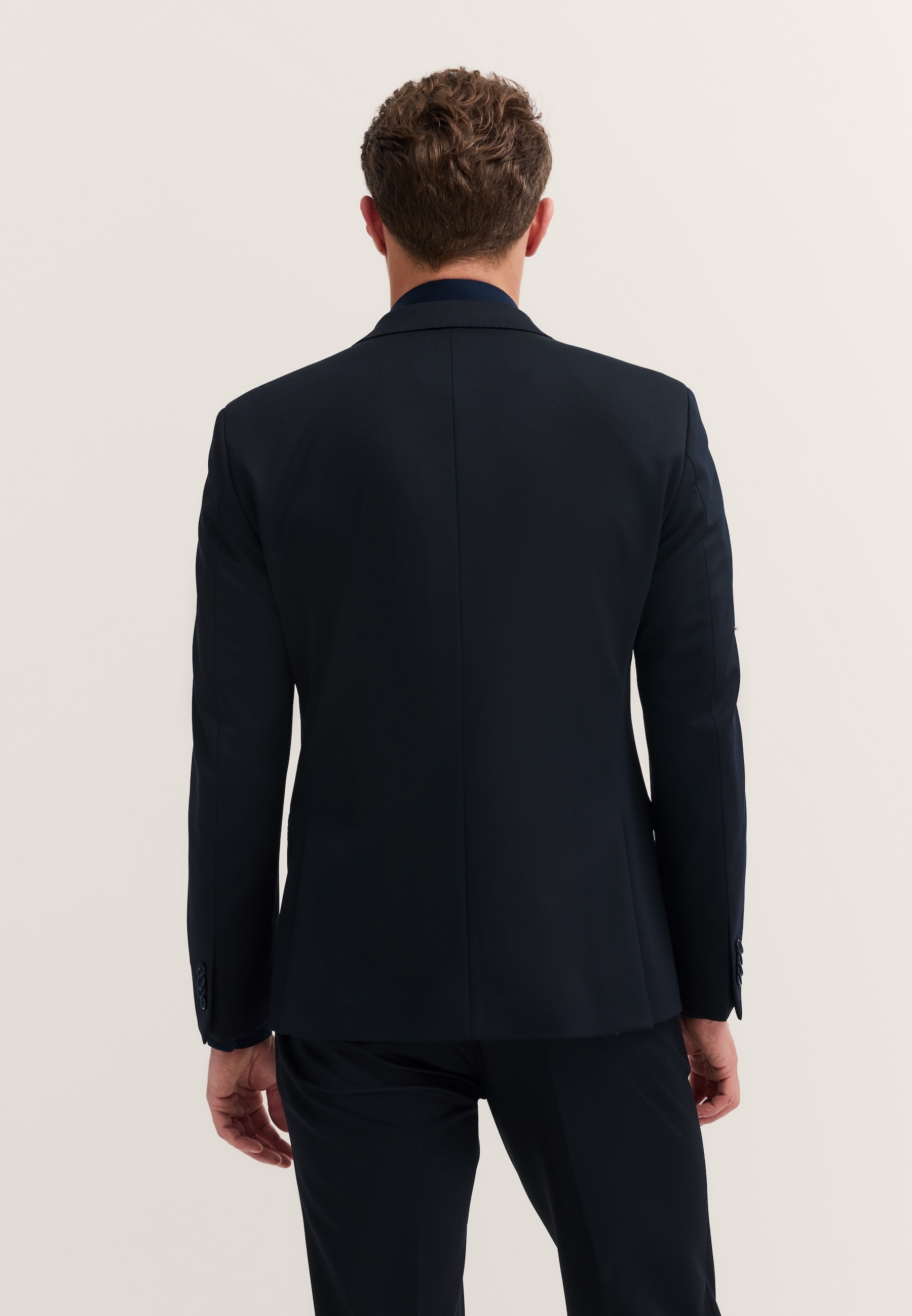 bugatti Anzugsakko »Regular Fit« Jersey-Artikel mit Stretch