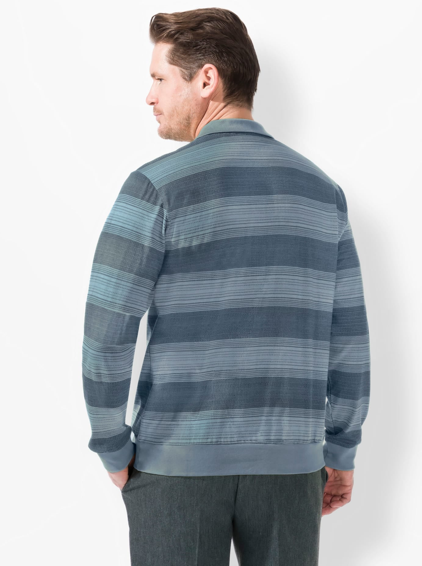 Marco Donati Poloshirt »Langarm-Shirt«, (1 tlg.)