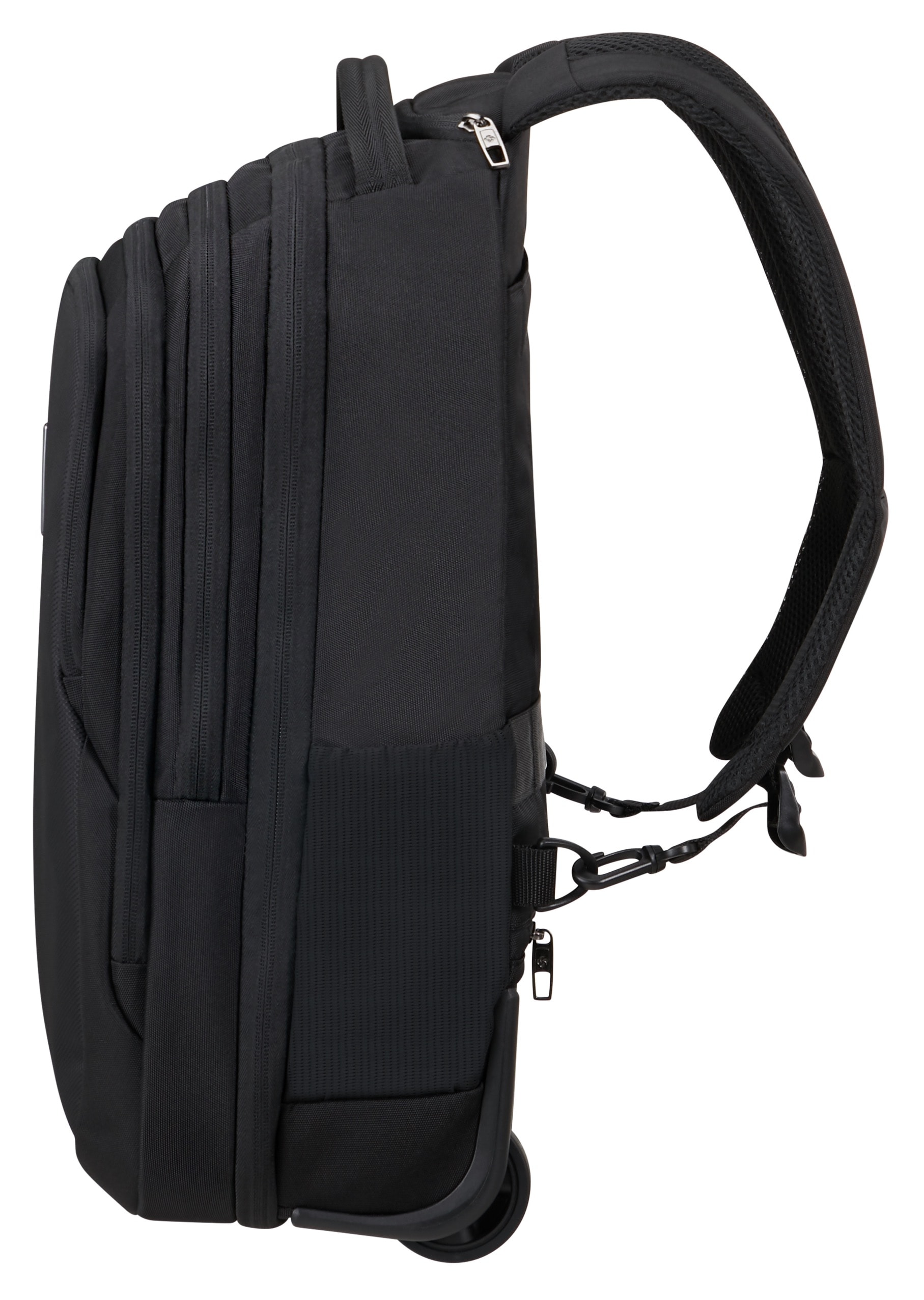 Samsonite Laptoprucksack »GUARDIT 3.0 mit Trolleyfunktion«, 2 Rollen Teleskopgriff Businessrucksack