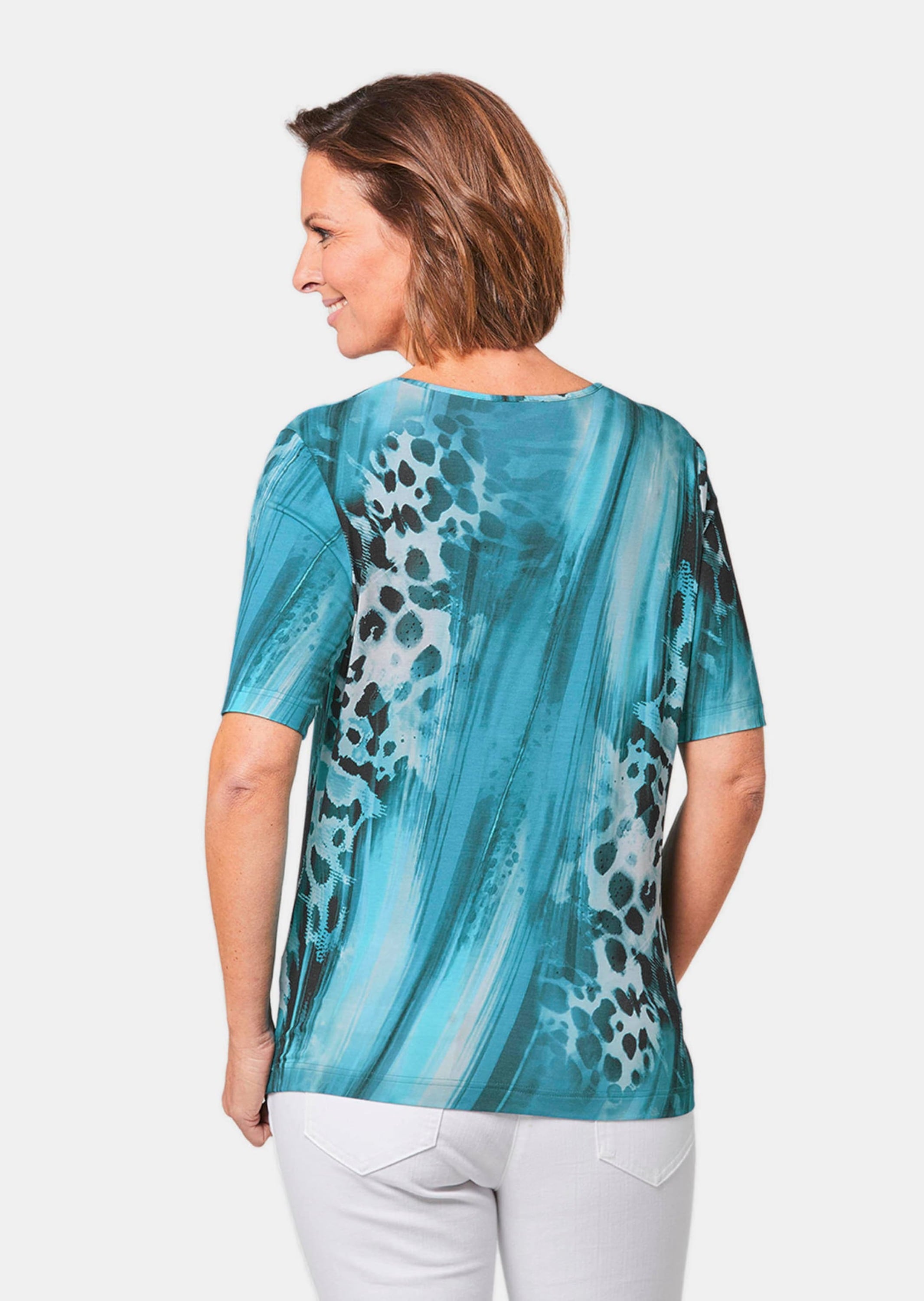GOLDNER Print-Shirt »Bequemes Druckshirt im Mustermix«