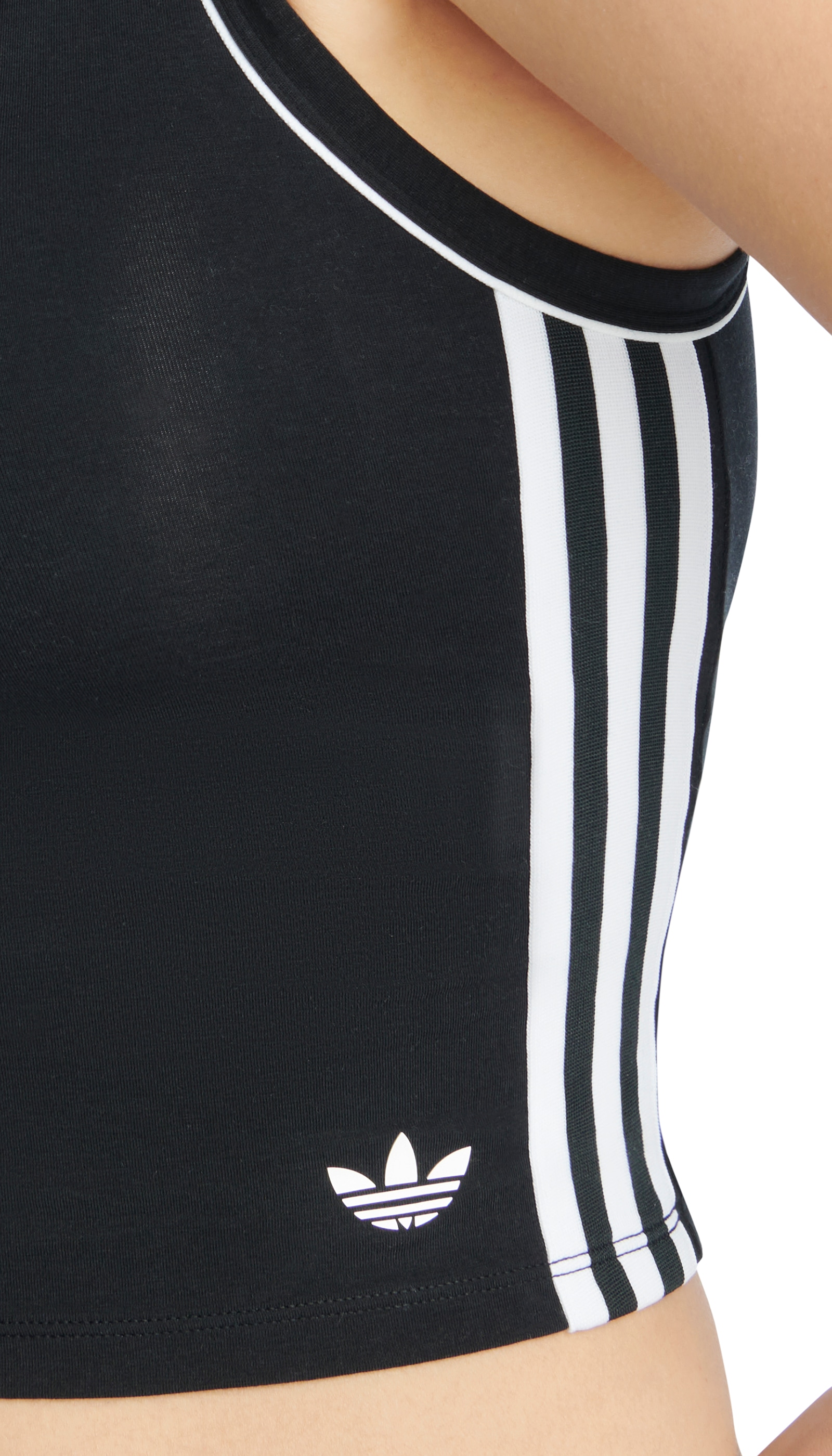 adidas Originals Crop-Top »Originals Adicolor Comfort Flex Cotton«, mit markanten Markenstreifen an der Seite