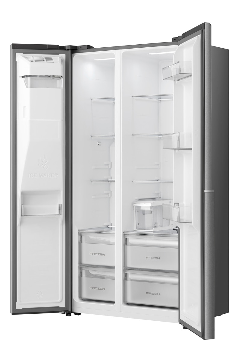 GORENJE Side-by-Side »NRS917E61X« 178,6 cm hoch 91,1 cm breit Wasser-& Eisspender