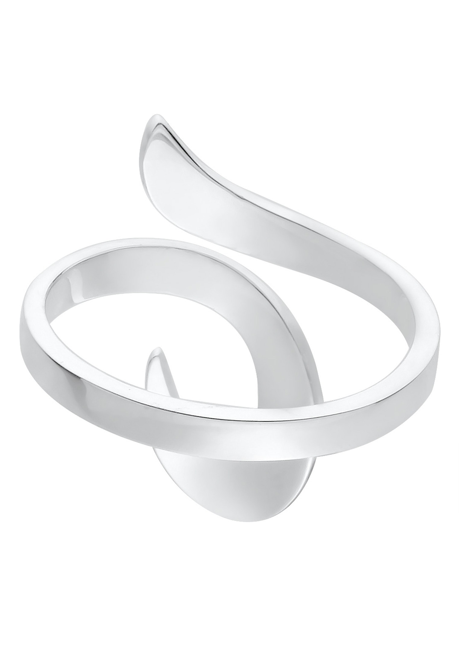 Elli Silberring »Ring Wickelring Verstellbar Ornament 925 Silber«