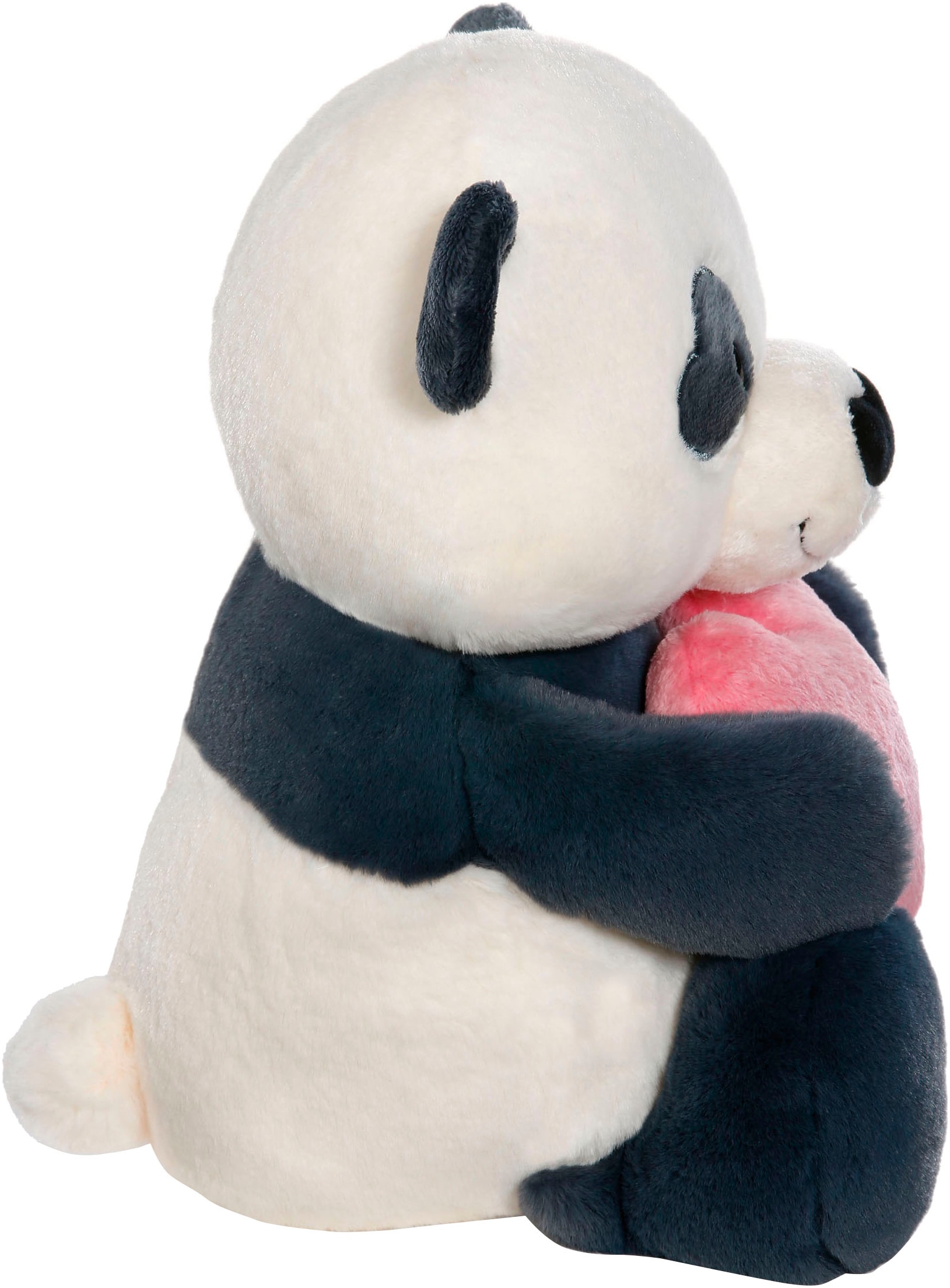 Nici Kuscheltier »Love, Panda mit Herz, 25 cm schlenkernd«, schlenkernd; enthält recyceltes Material