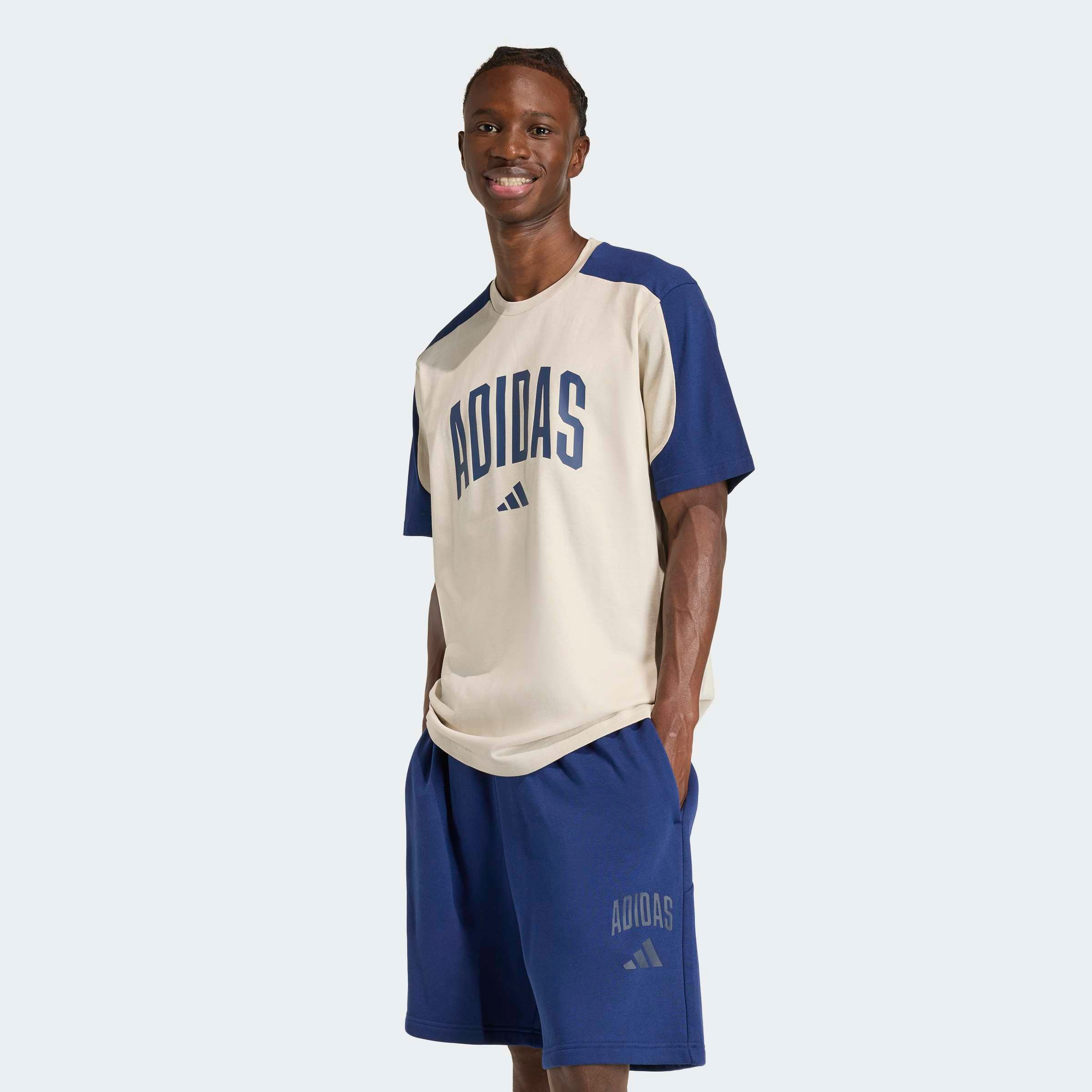 adidas Sportswear T-Shirt »M COLLEGIATE TE« sportlicher Stil, klassischer Rundhalsausschnitt, ohne Verschluss