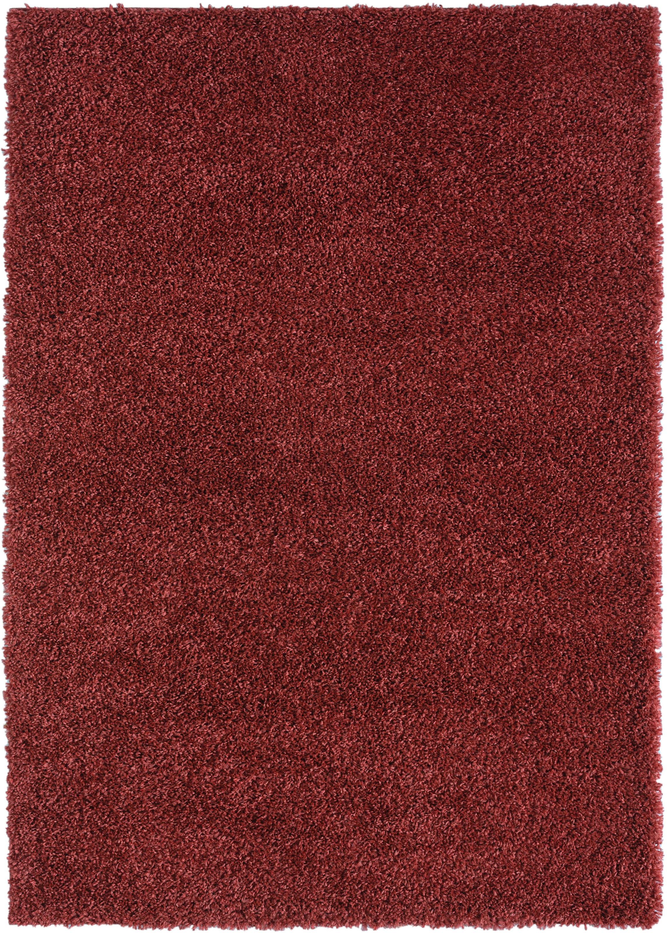 Myflair Möbel & Accessoires Hochflor-Teppich »My Shaggy«, rechteckig, 37 mm Höhe, Shaggy, Uni-Farben, leicht glänzend, Microfaser, extra flauschig