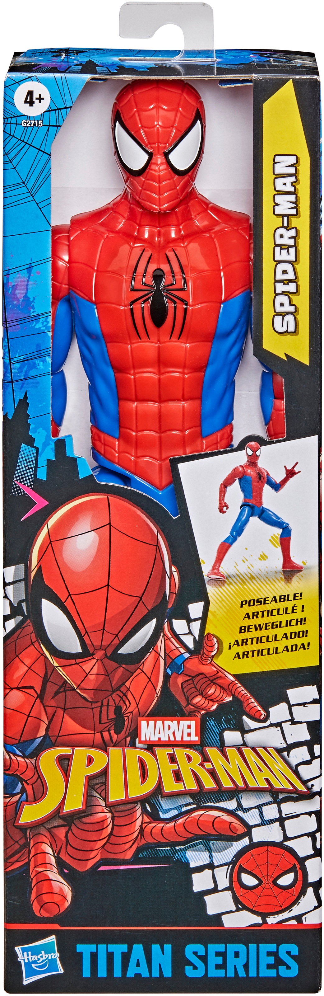 Hasbro Actionfigur »Marvel Spider-Man Titan Serie Spider-Man«