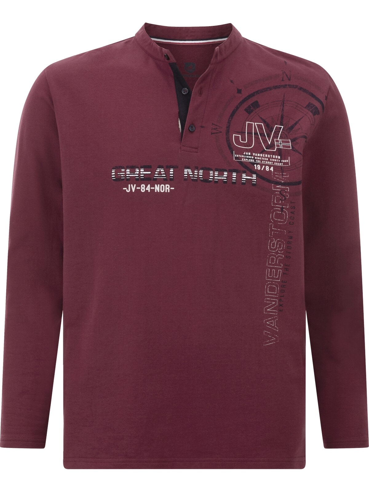 Jan Vanderstorm Sweatshirt »Sweatshirt GARDRED«, (1 tlg.)