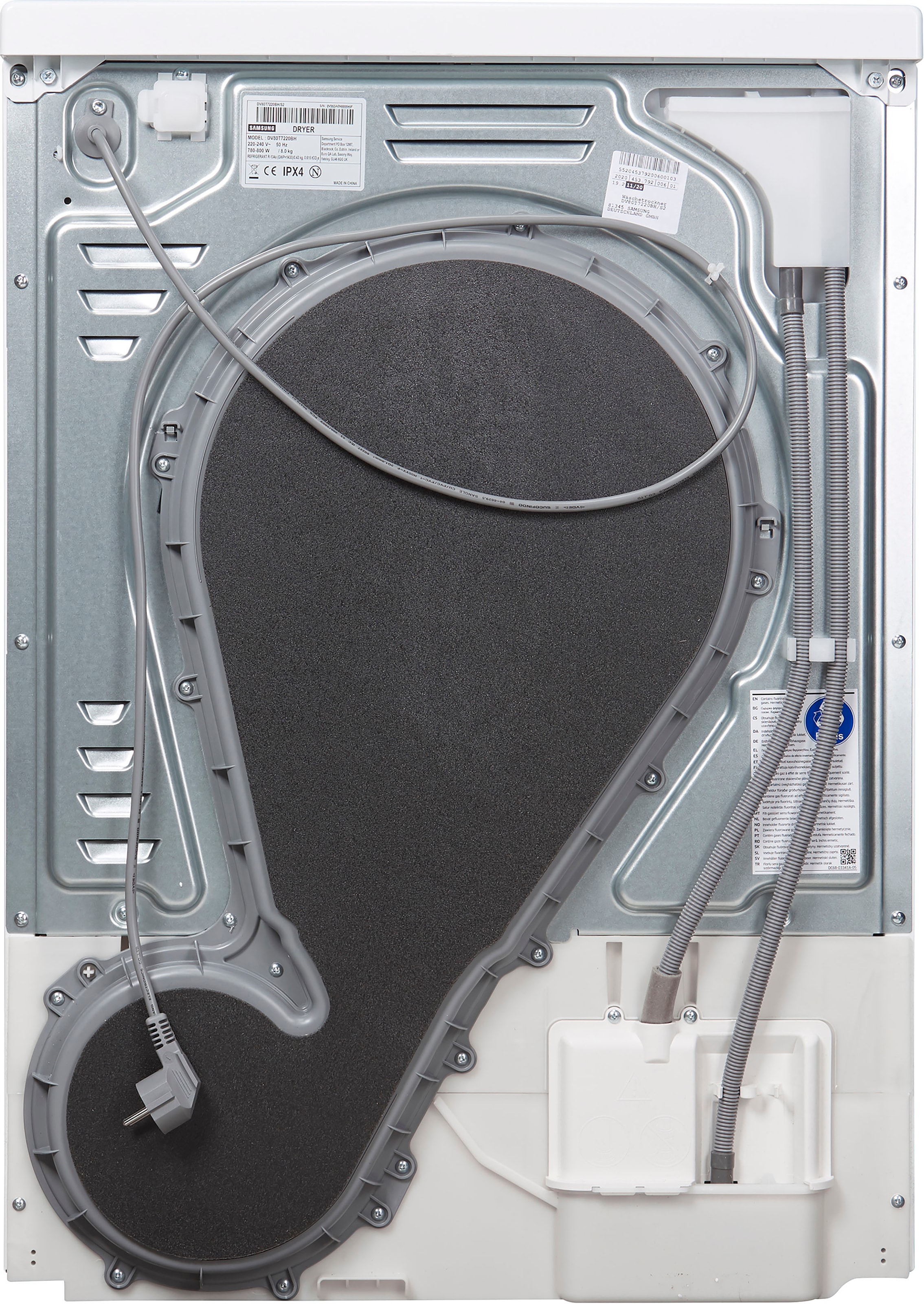Samsung Wärmepumpentrockner »DV80T7220BH/S2«, 8 kg, Super Speed Trockner - unter 1,5h