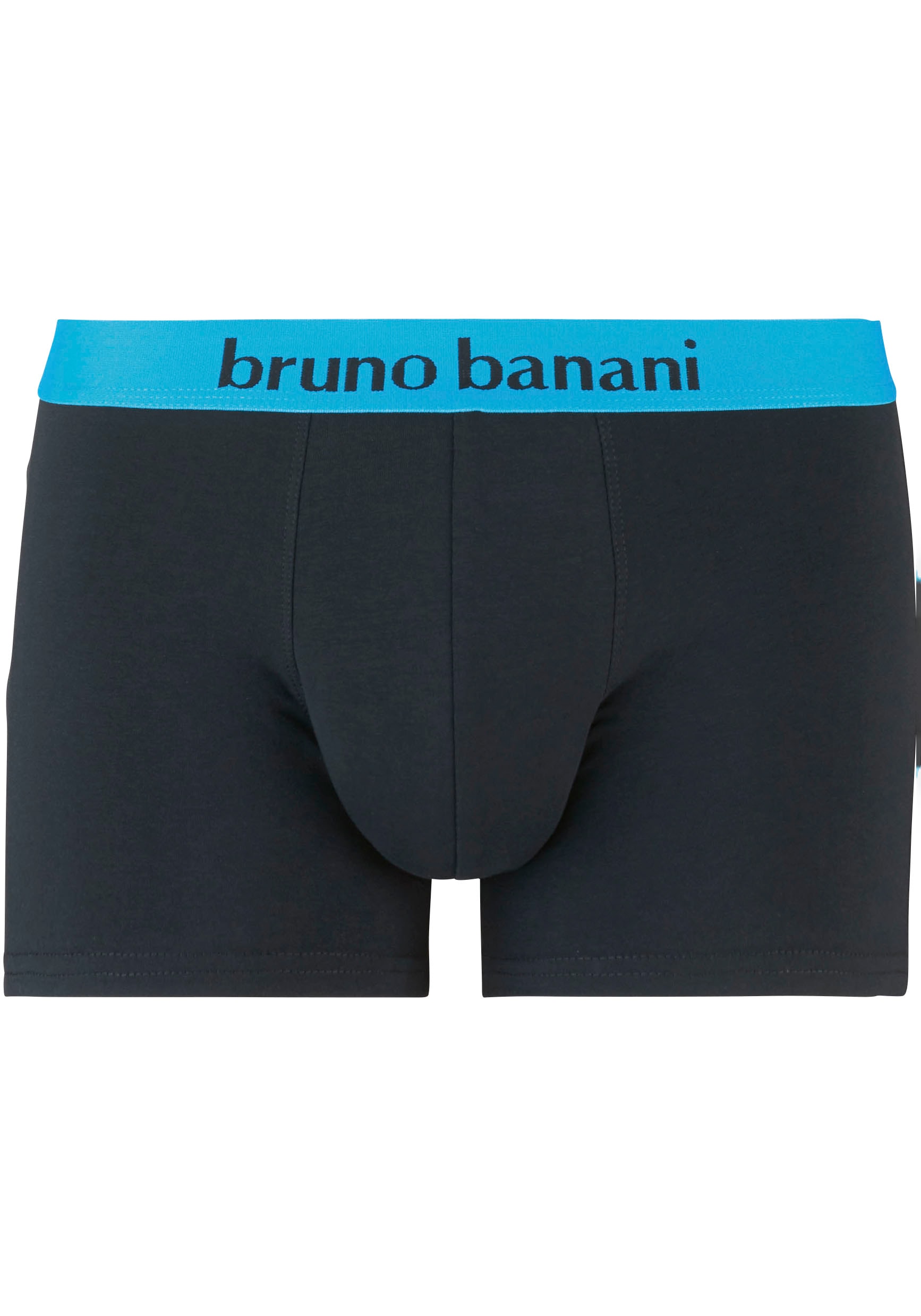 Bruno Banani Boxer, (2er Pack), mit kontrastreichem Logobund