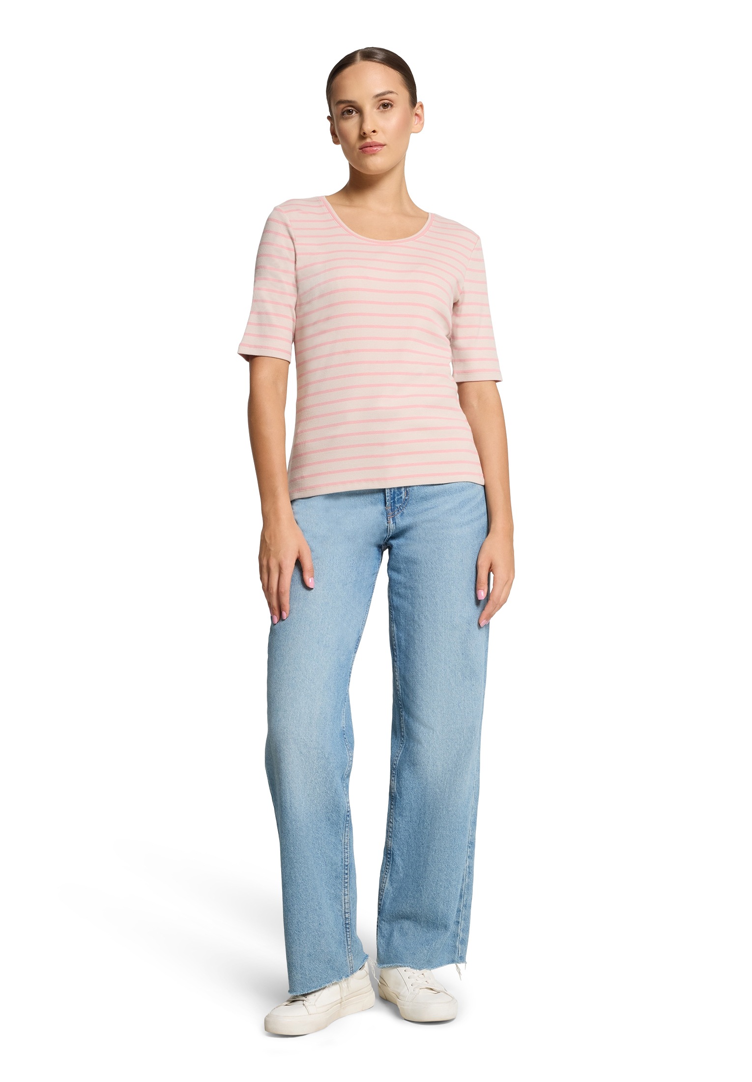 Betty Barclay T-Shirt »Basic Shirt mit Rippenstruktur«