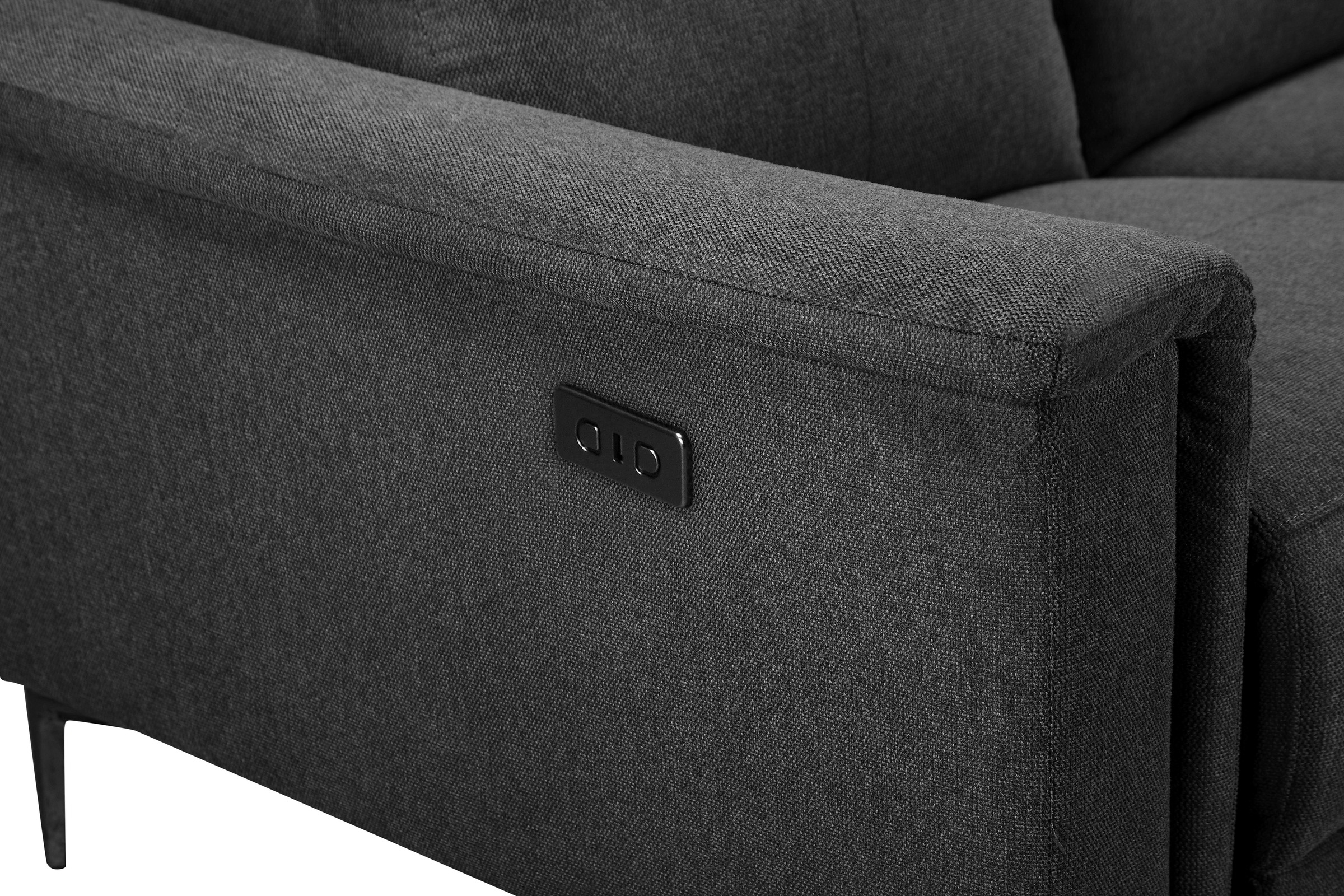 Places of Style 2-Sitzer »Lund«, manueller od. elektrischer Relaxfunktion und USB-A