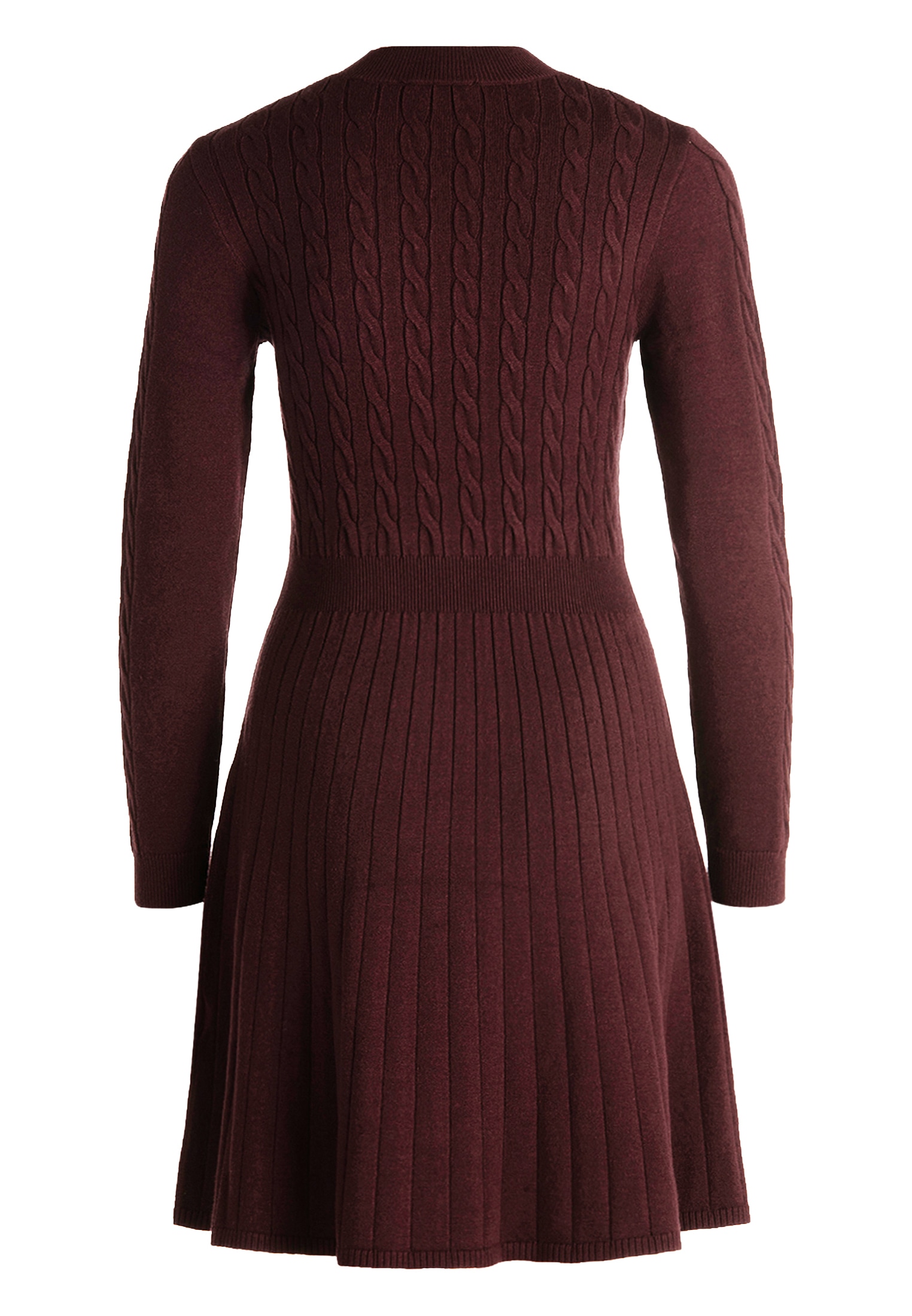 Zero Strickkleid »Strickkleid mit Zopfmuster«