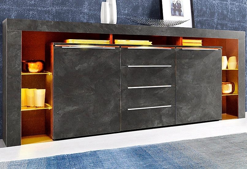 borchardt Möbel Sideboard »Lima«, (192 oder 220 cm)