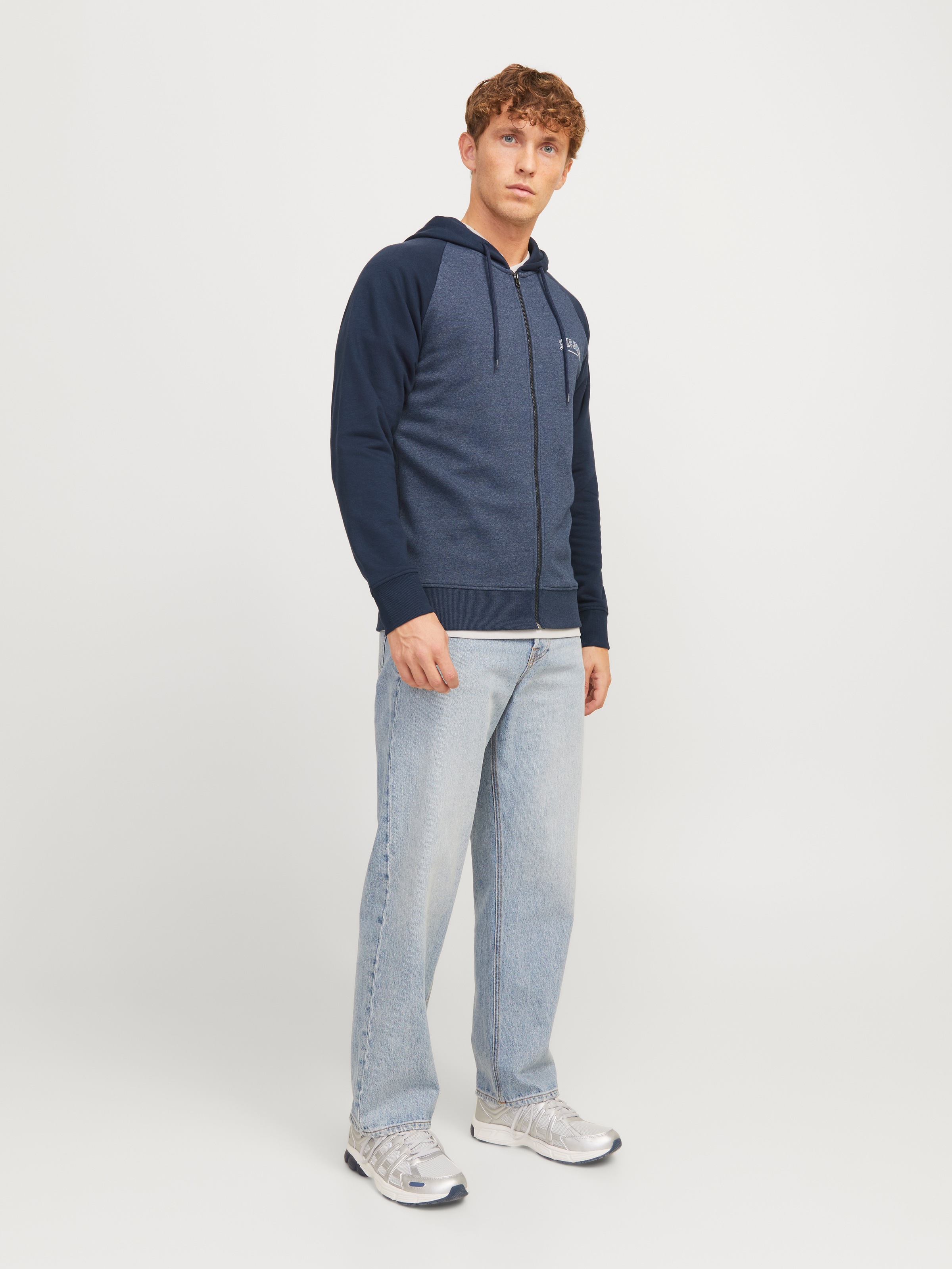 Jack & Jones Kapuzensweatjacke »JJRICKY SWEAT ZIP HOOD«