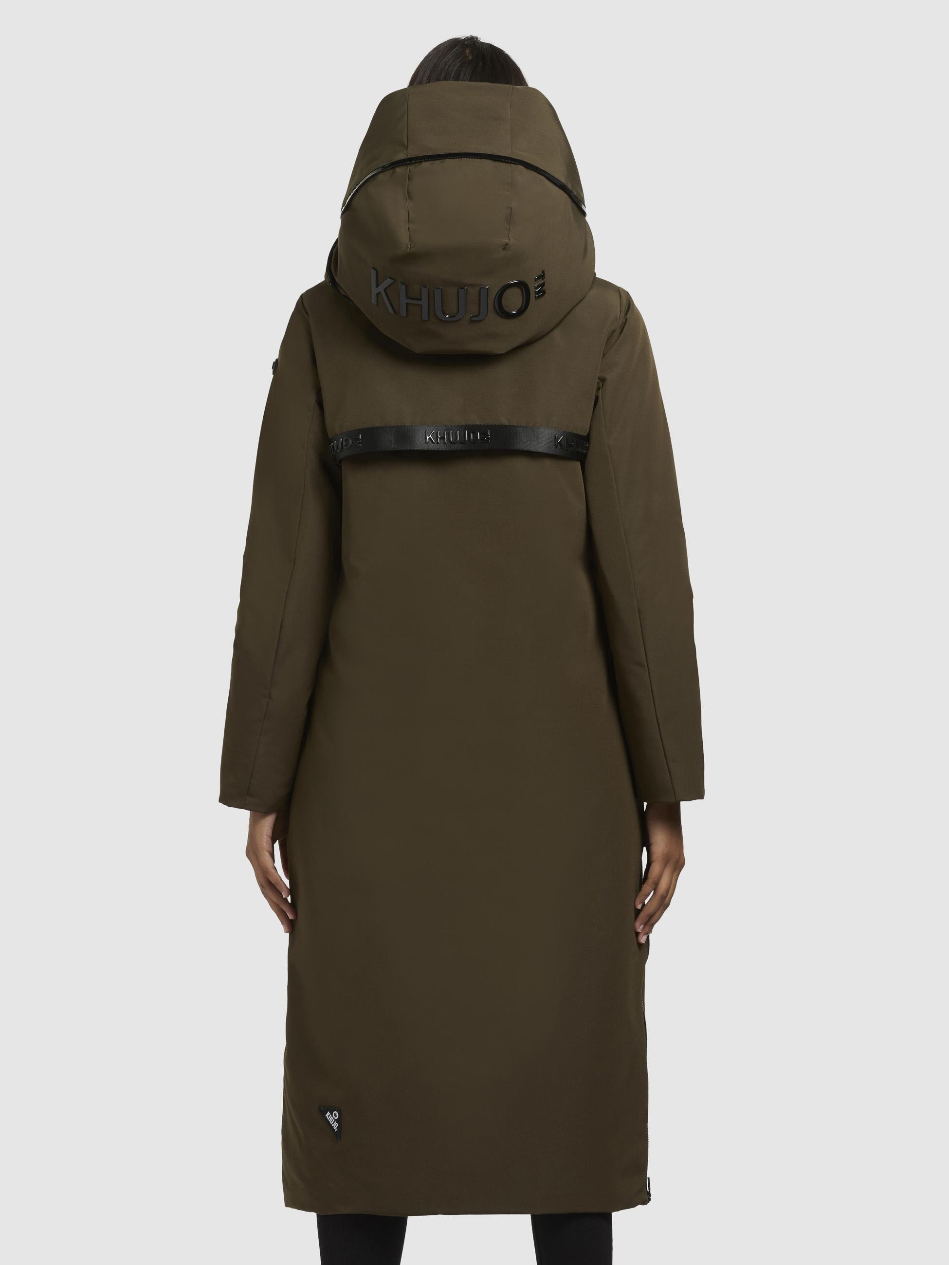 khujo Wintermantel »Wintermantel Lofi2«, Langer Damen Winterparka mit Kapuze